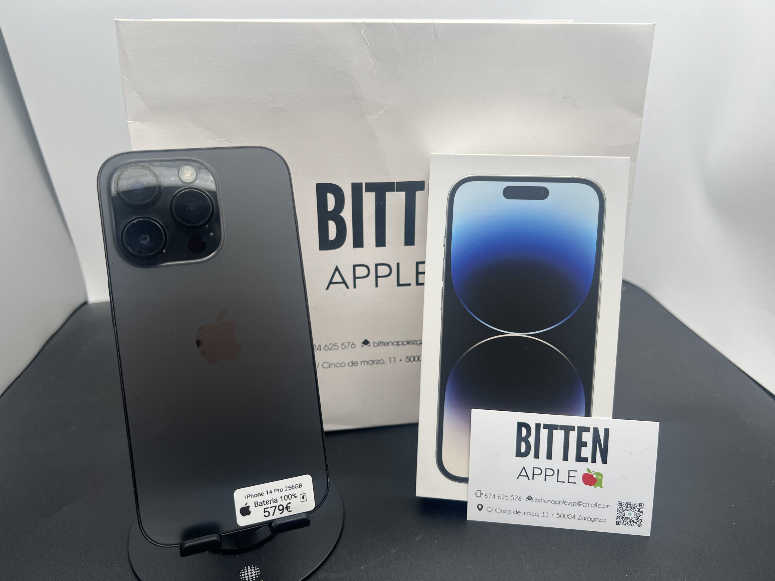 iPhone 14 Pro 256GB BLACK - Batería Nueva 100%