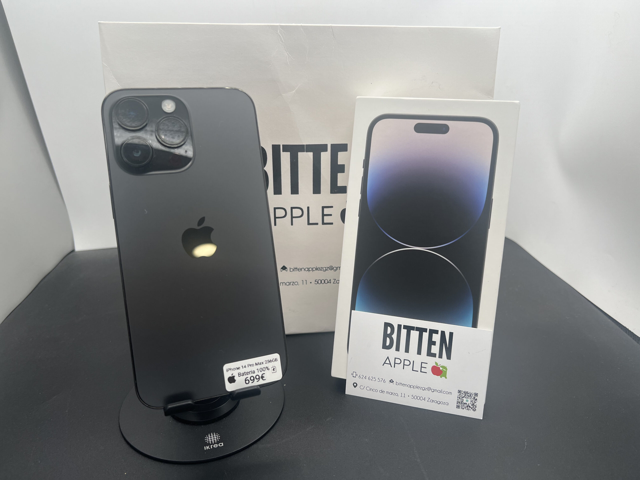 iPhone 14 Pro Max 256GB SPACE BLACK - Batería Nueva 100%