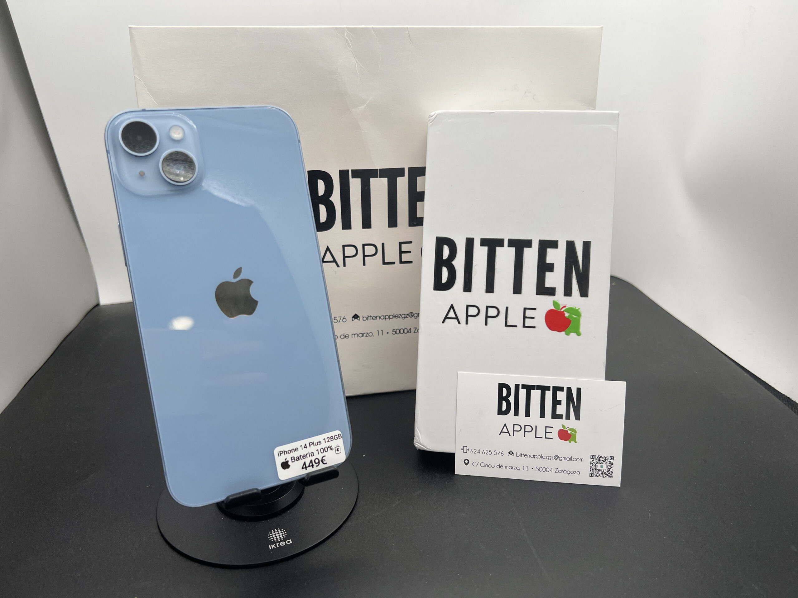 iPhone 14 Plus 128GB BLUE - Batería Nueva 100%