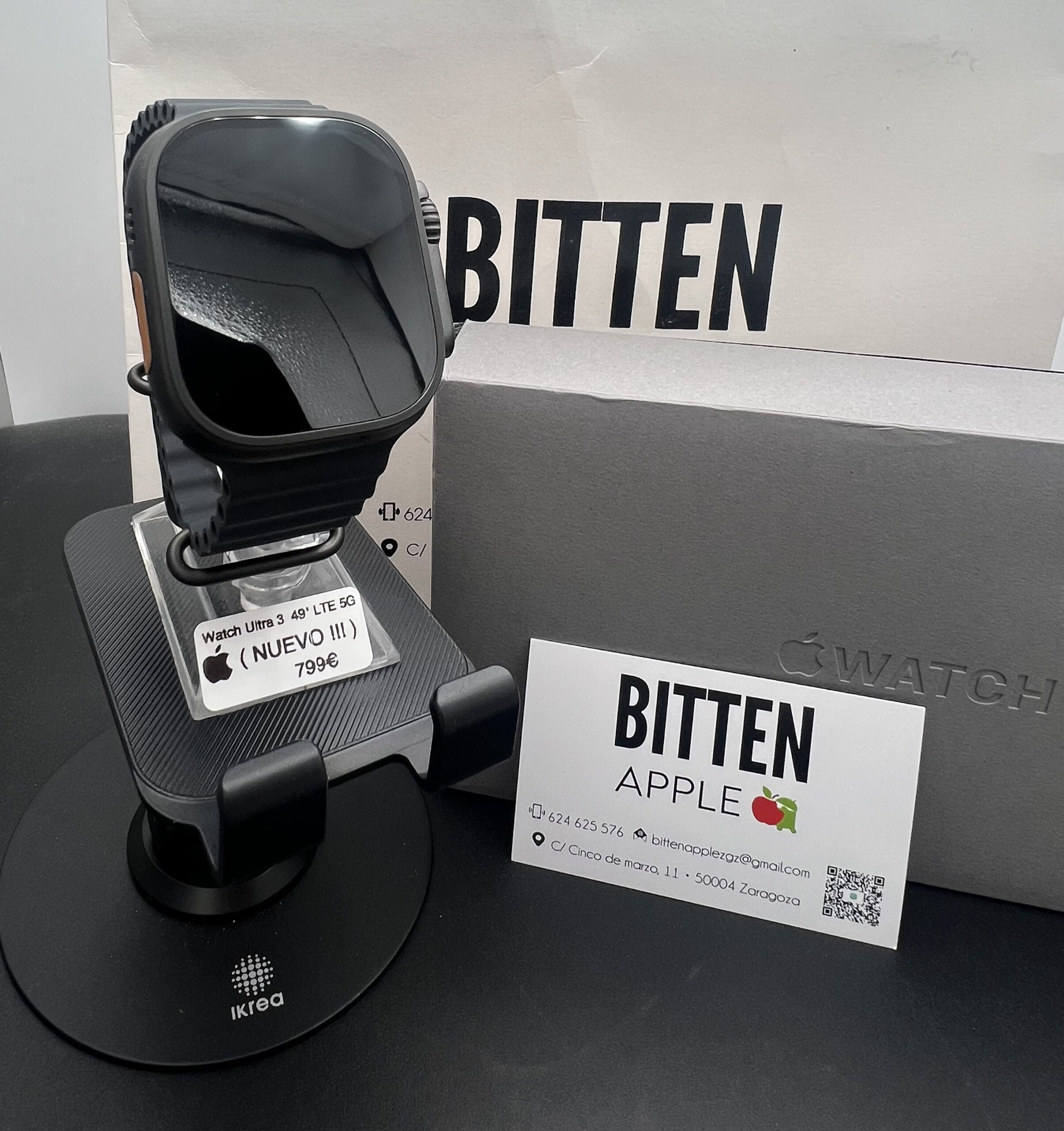 Apple Watch Ultra 2 49mm LTE TITANIUM BLACK - NUEVO!!