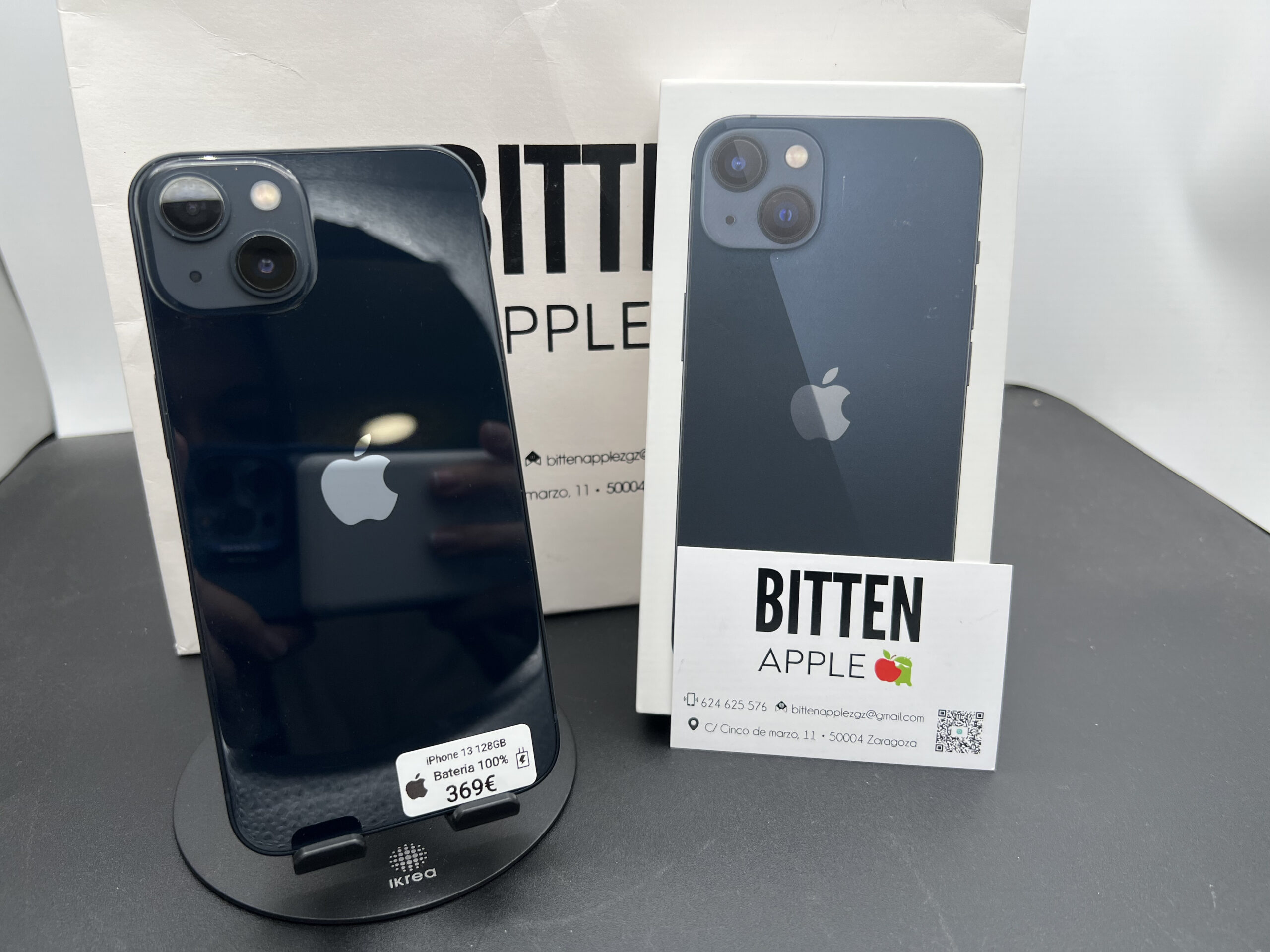iPhone 13 128GB MIDNIGHT- Batería Nueva 100%