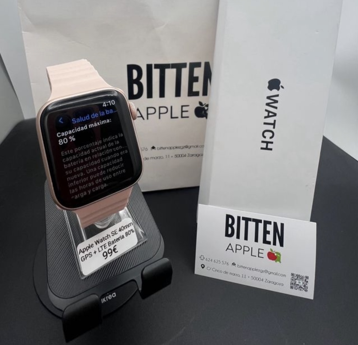 Apple Watch SE 40mm GPS+LTE 32GB - Batería Original 80% - Imagen 6