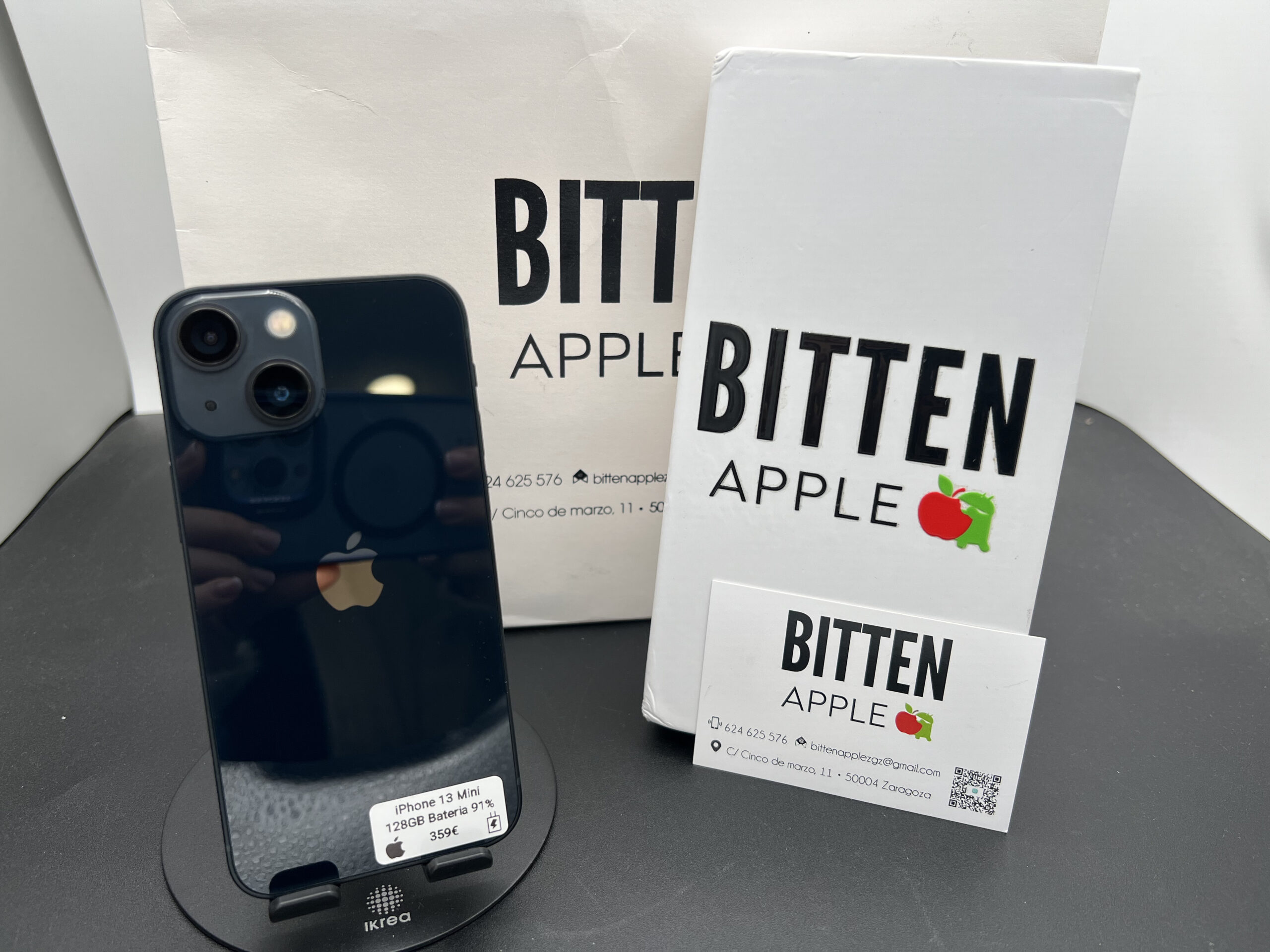 iPhone 13 mini 128GB MIDNIGHT - Batería Original 91%