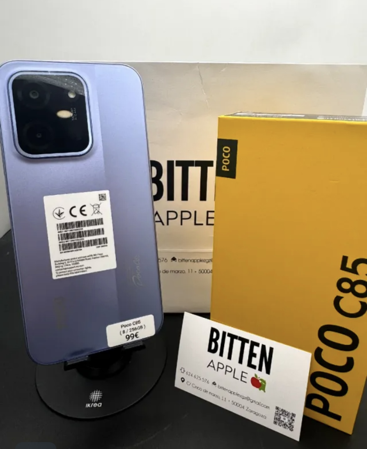 Poco C85 5G 256GB - 8GB RAM - Ciclos de batería: 33