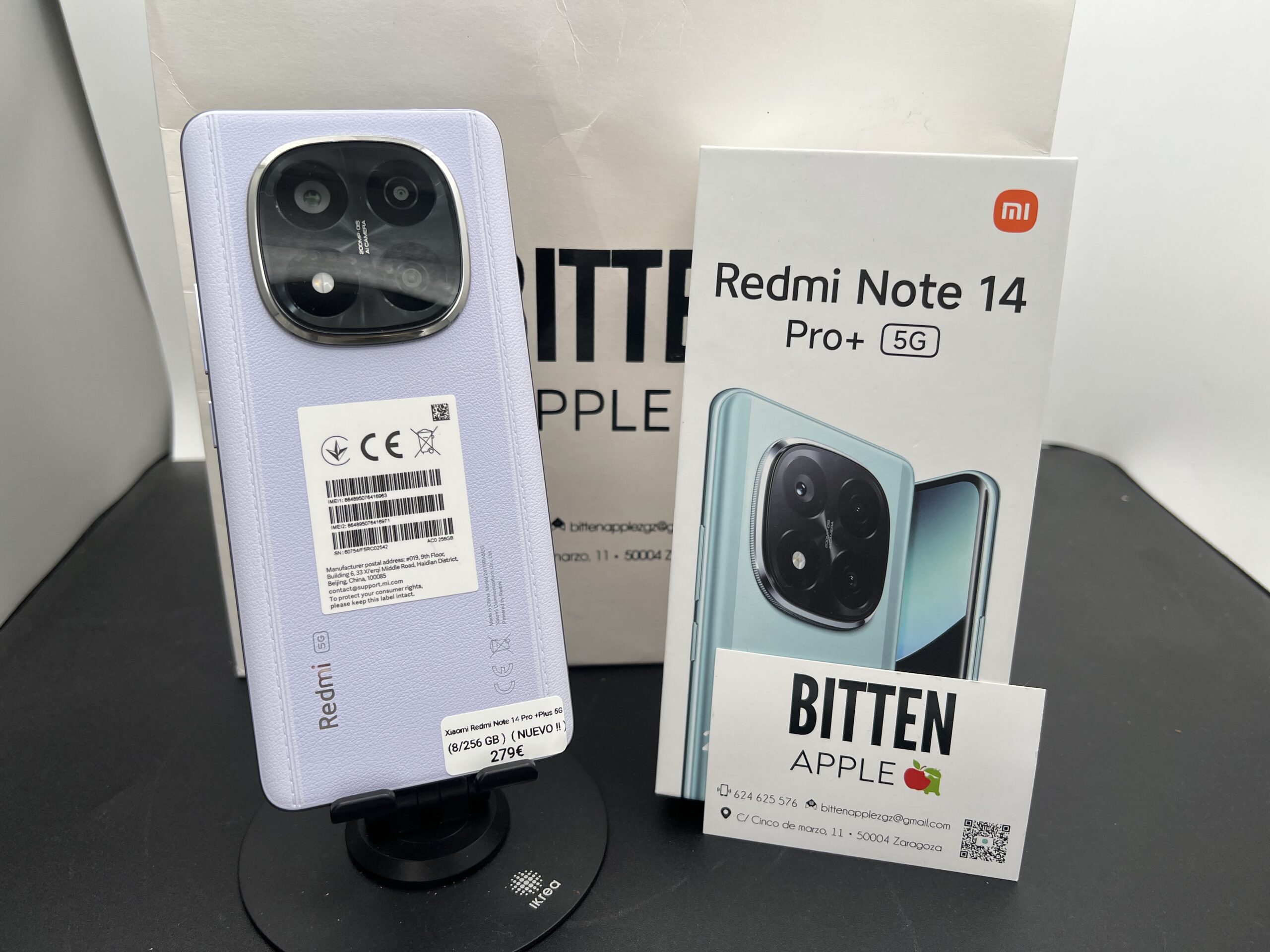 Xiaomi Redmi Note 14 Pro+ 5G 8GB - 256GB Purple
