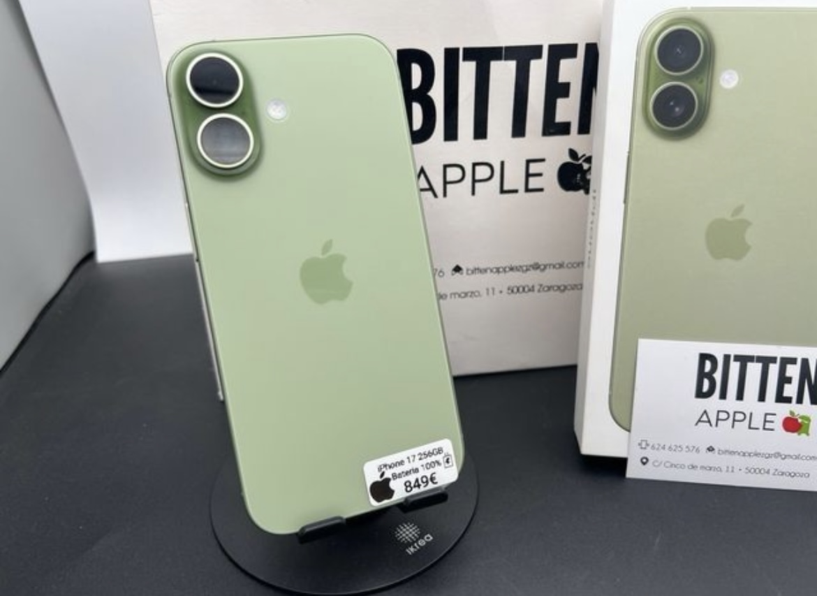 iPhone 17  256GB - GREEN - Batería original 100%