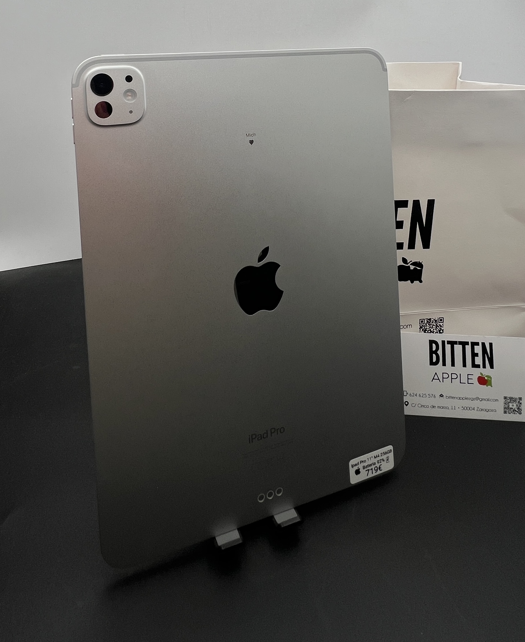 iPad Pro 11" M4 256GB Space Grey — Batería Original 92%