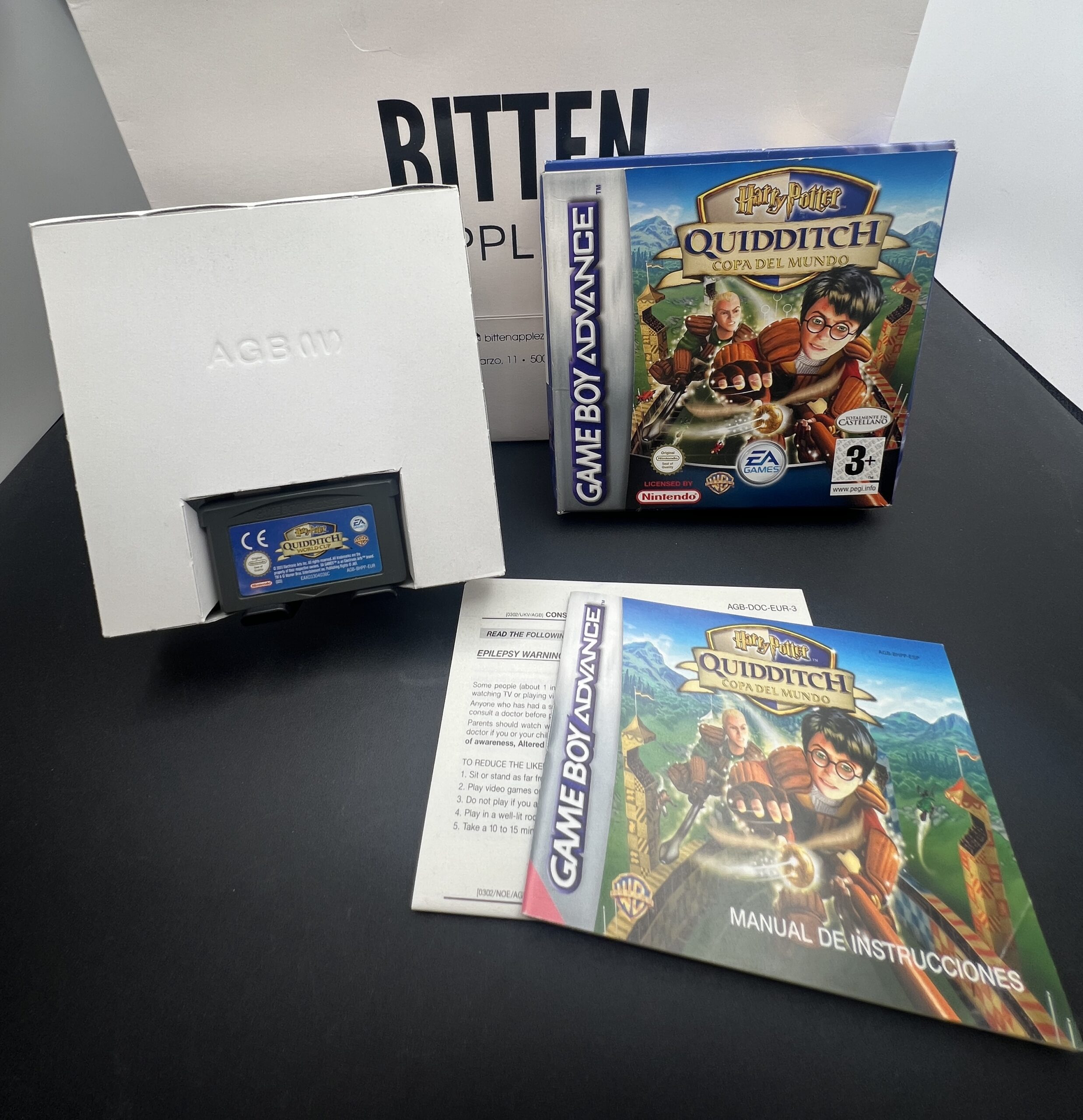 Cartucho para game boy advance  - Harry Potter Quidditch copa del mundo