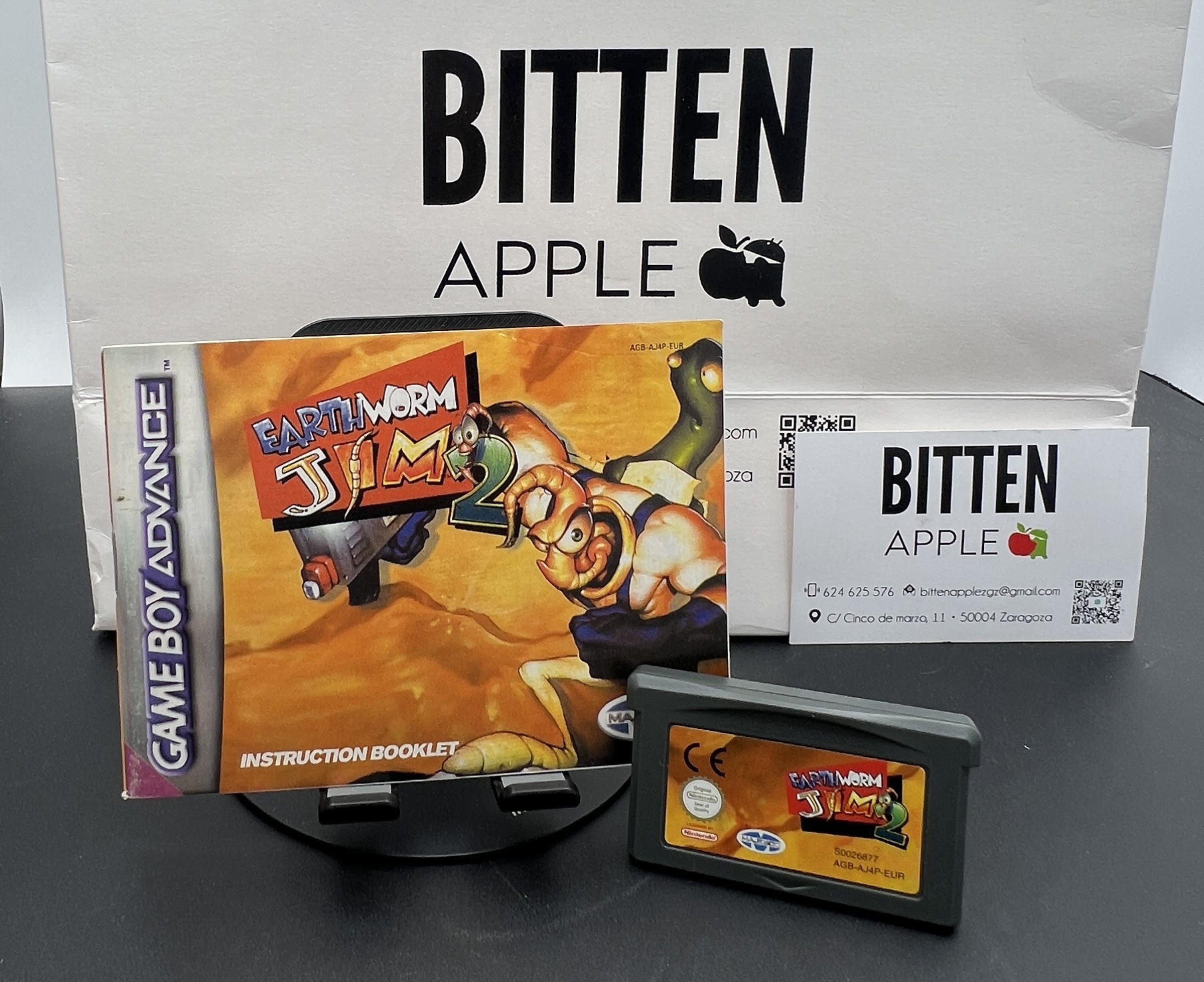 Juego Earthworm Jim 2 — Nintendo Game Boy Advance (2002)