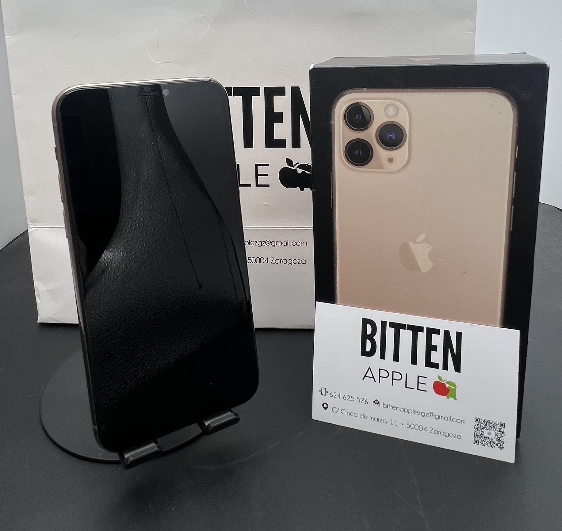 iPhone 11 Pro 256GB Gold — Batería Nueva 100%