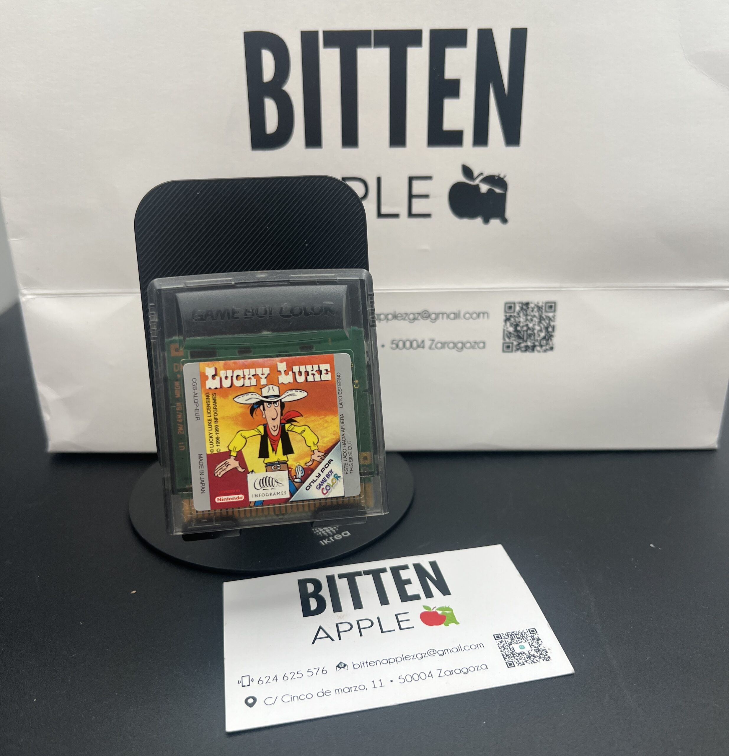 Cartucho Lucky Luke — Nintendo Game Boy Color (1999)