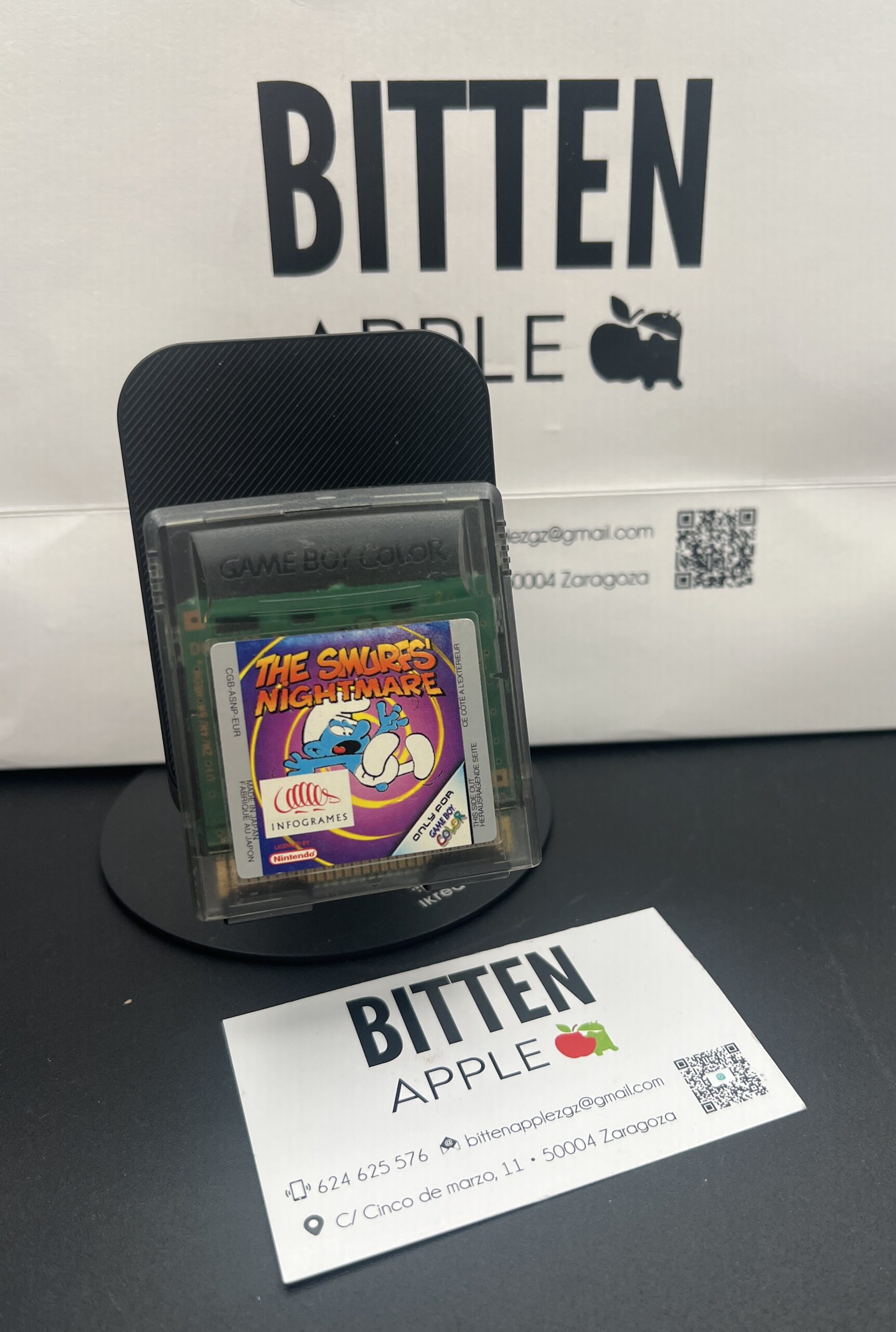 Cartucho The Smurfs' Nightmare — Nintendo Game Boy Color (1999)