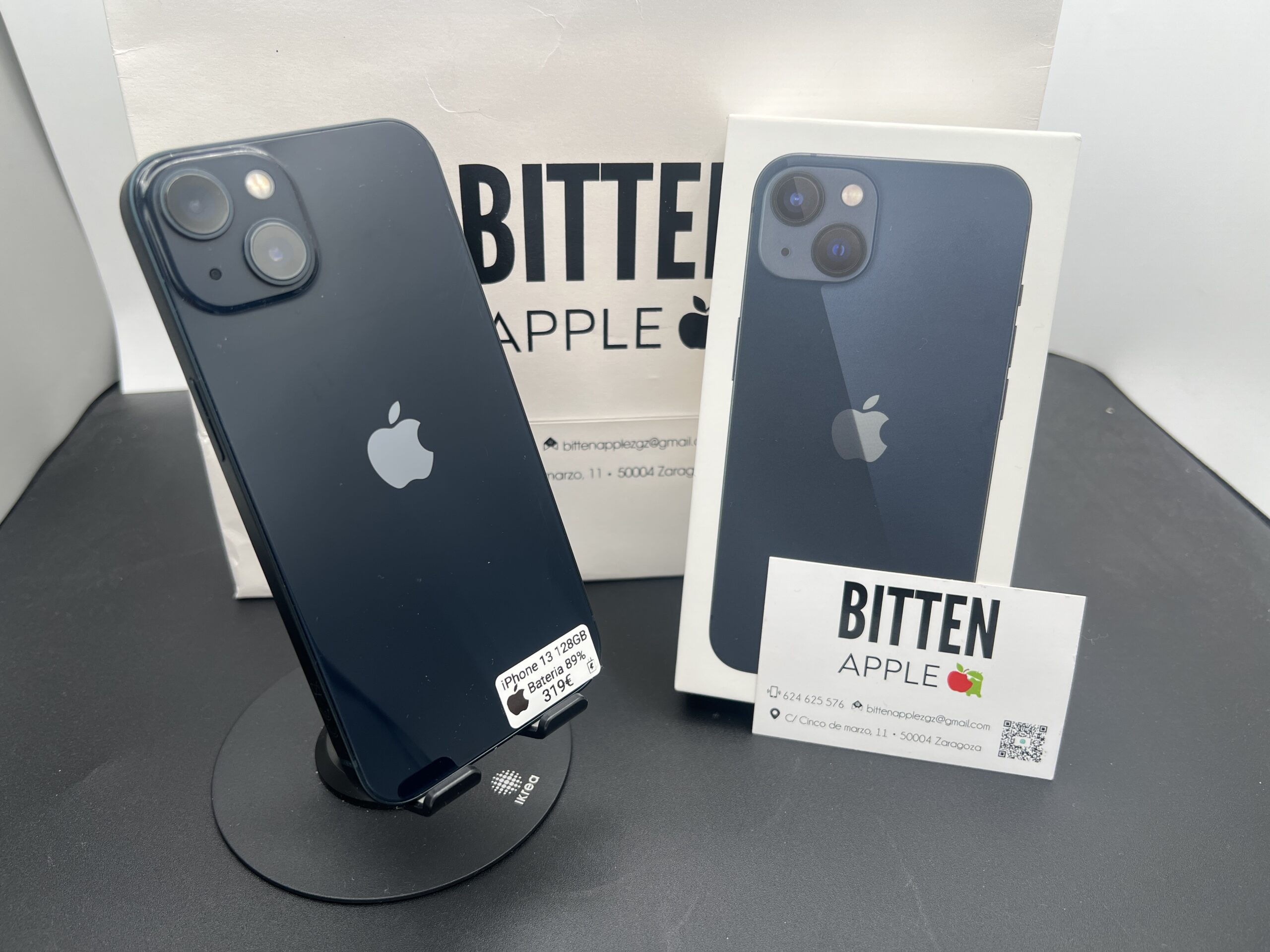 iPhone 13 128GB Midnight — Batería Original 89% - Imagen 4