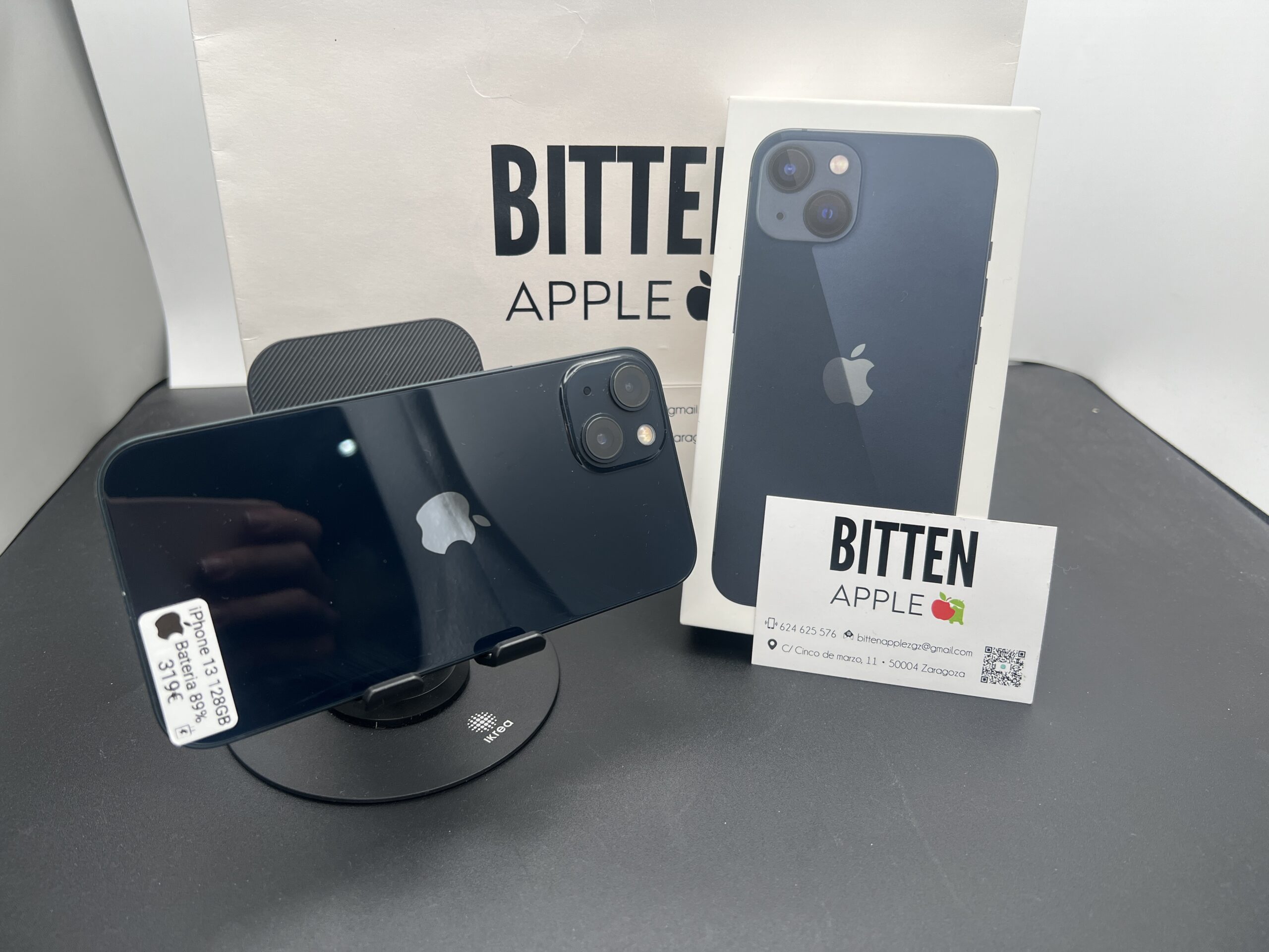 iPhone 13 128GB Midnight — Batería Original 89% - Imagen 3