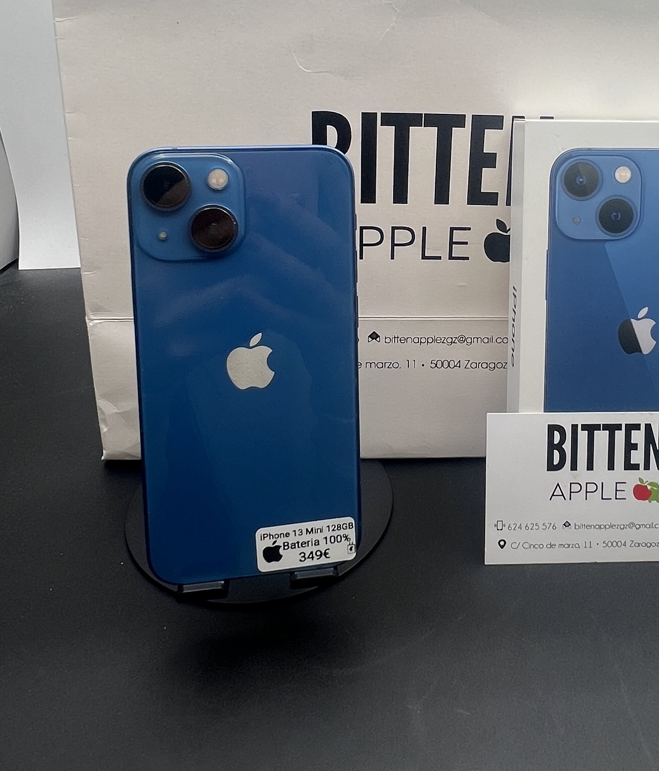 iPhone 13 Mini 128GB Blue - Batería Nueva 100% - Imagen 6