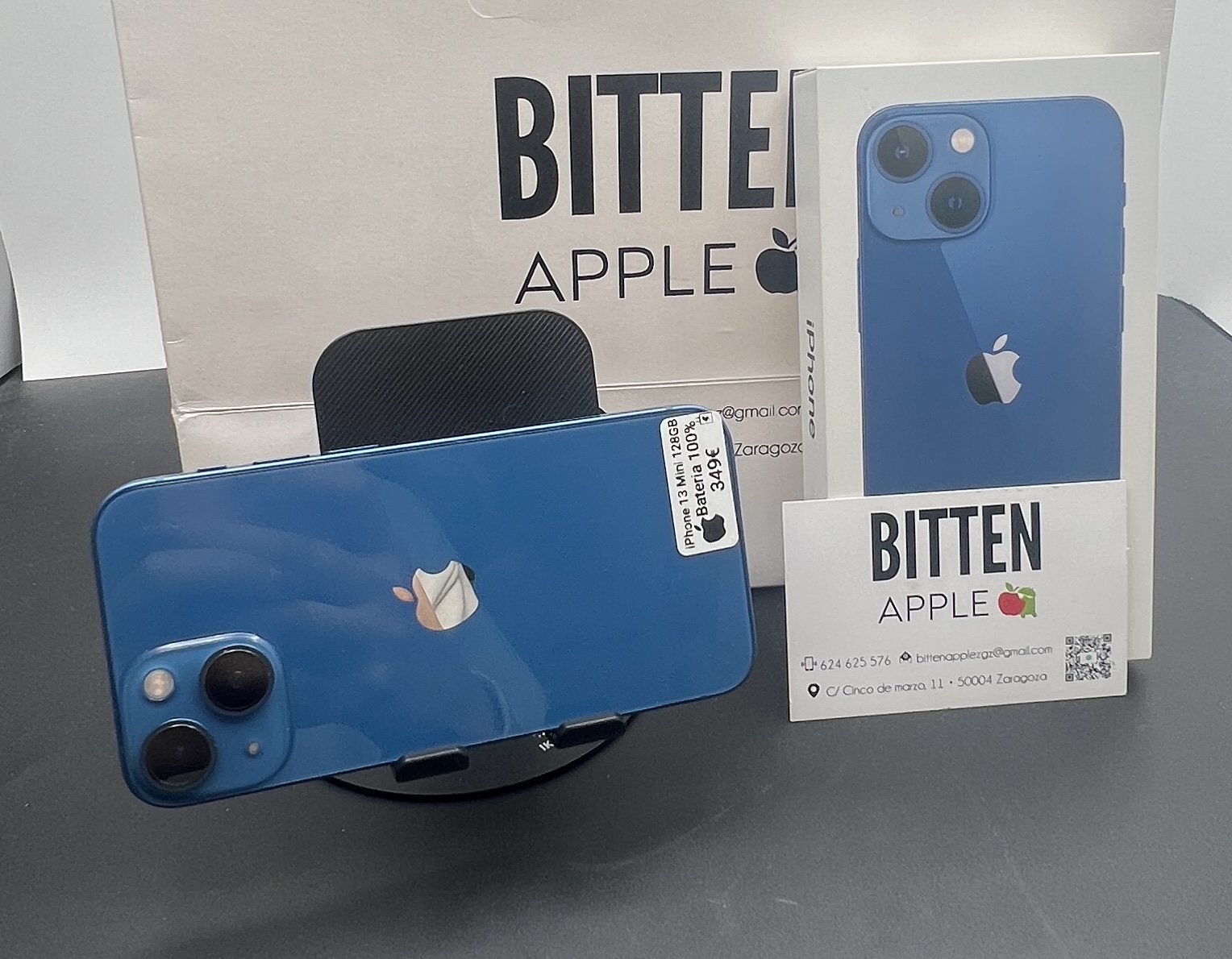 iPhone 13 Mini 128GB Blue - Batería Nueva 100% - Imagen 7
