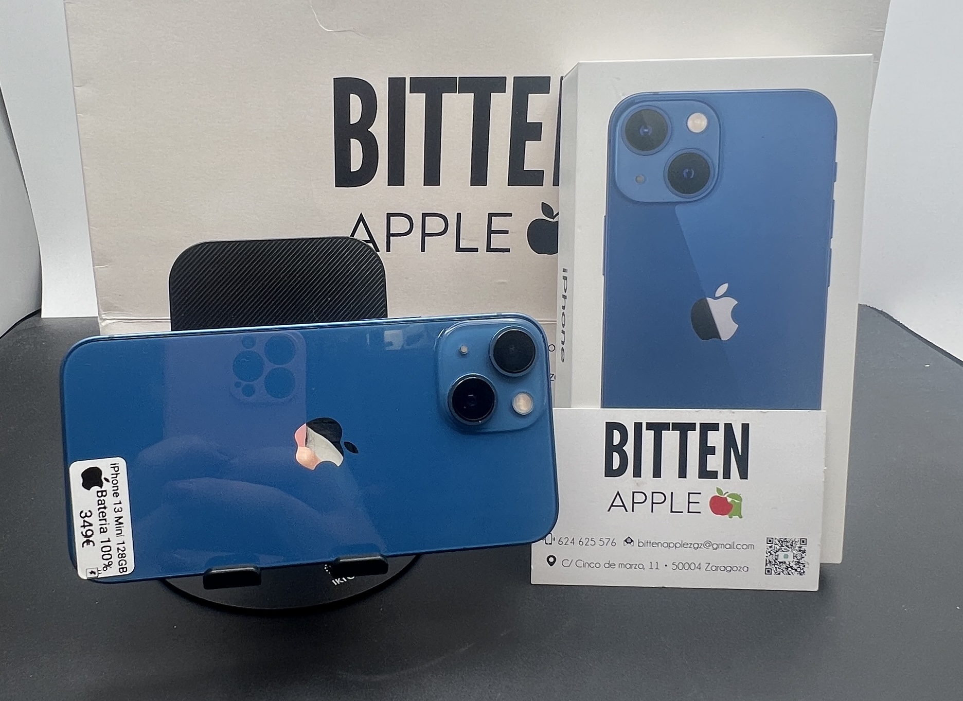 iPhone 13 Mini 128GB Blue - Batería Nueva 100% - Imagen 5