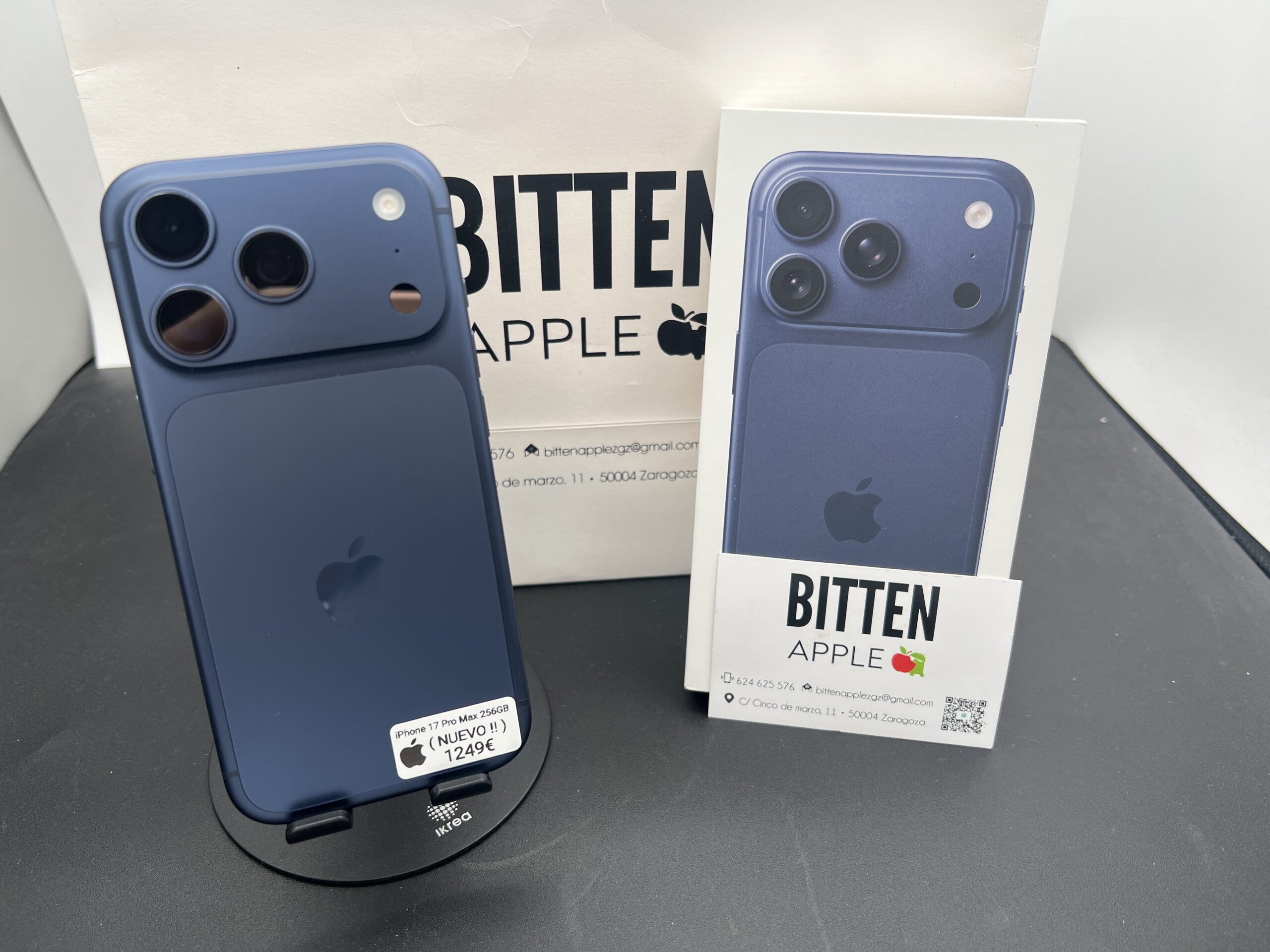 iPhone 17 Pro 256GB Deep Blue — Nuevo - Batería Original 100%