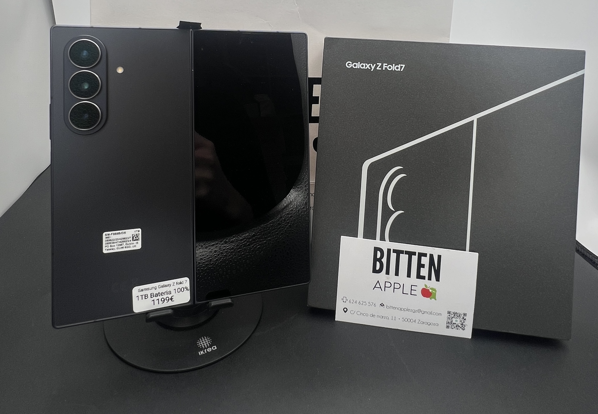 Samsung Galaxy Z Fold7 1TB Jet Black