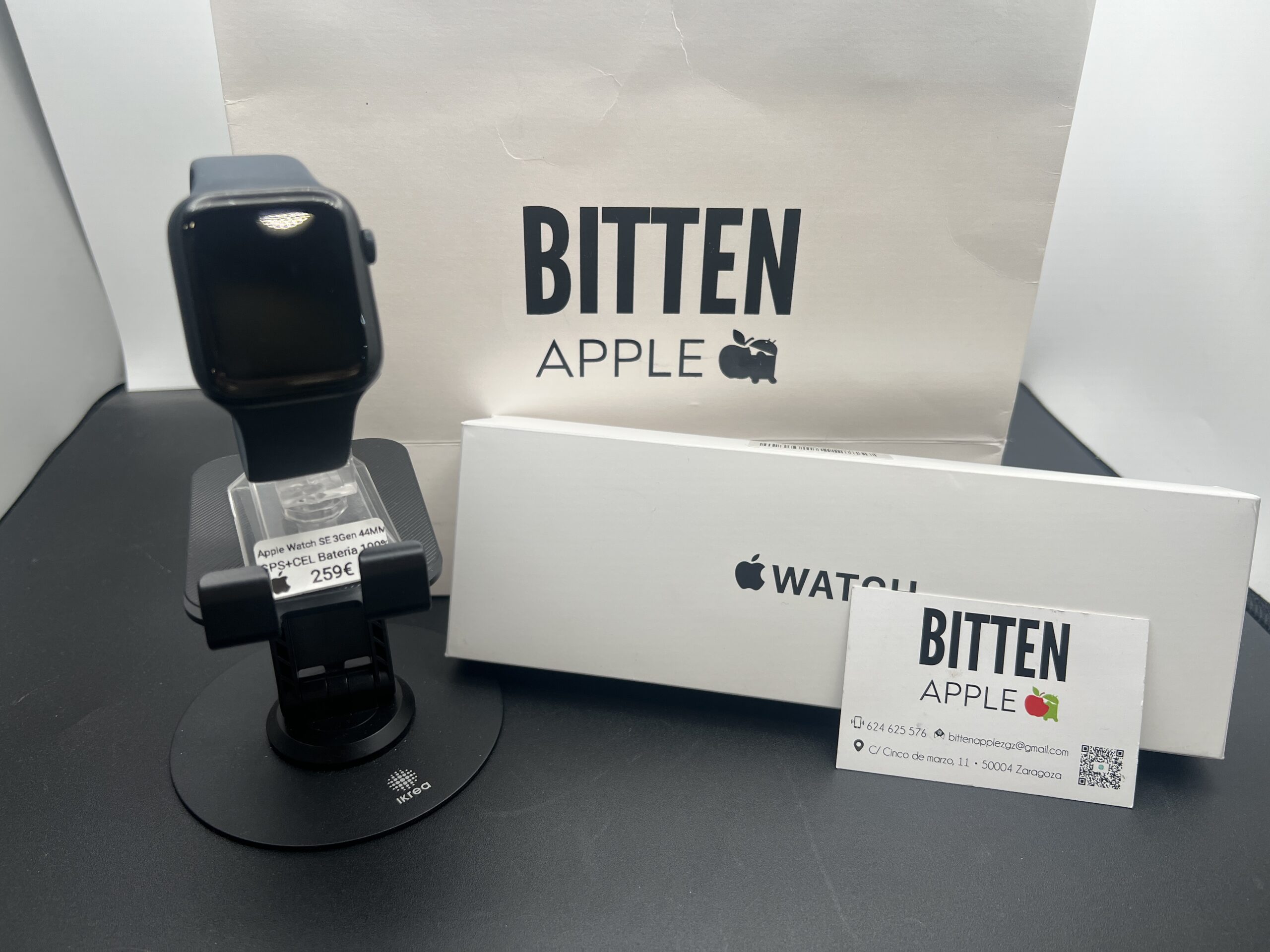 Apple Watch SE 3 44mm Midnight - GPS + Cellular - Batería Original 100%