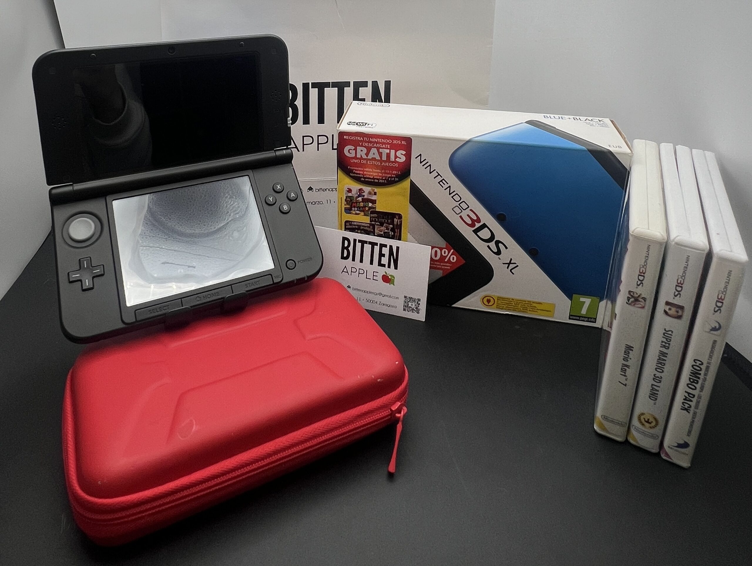 Nintendo 3DS XL + 3 Juegos + Tarjeta SD Nueva