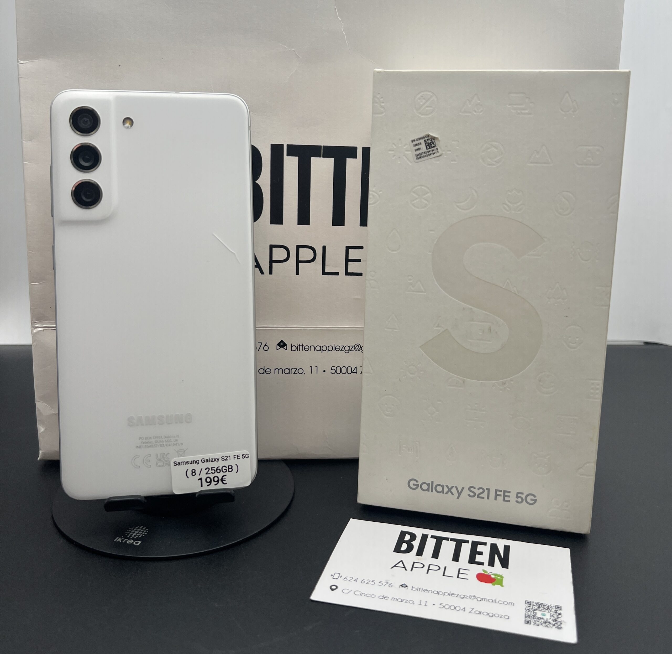 Samsung Galaxy S21 FE 5G 8 - 256GB Blanco (White)