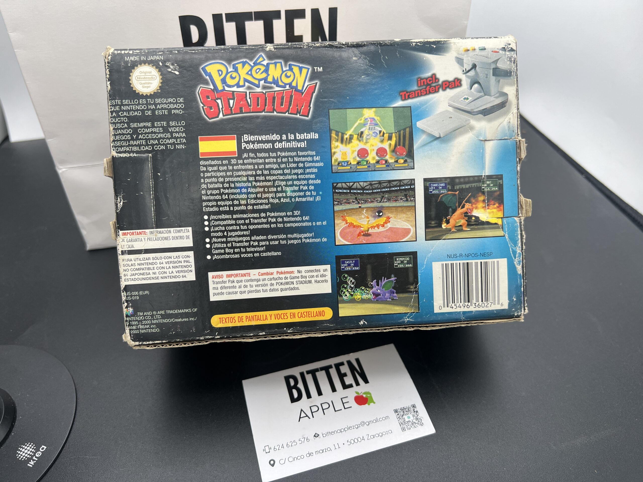 Cartucho Pokémon Stadium - Nintendo 64 - Imagen 4