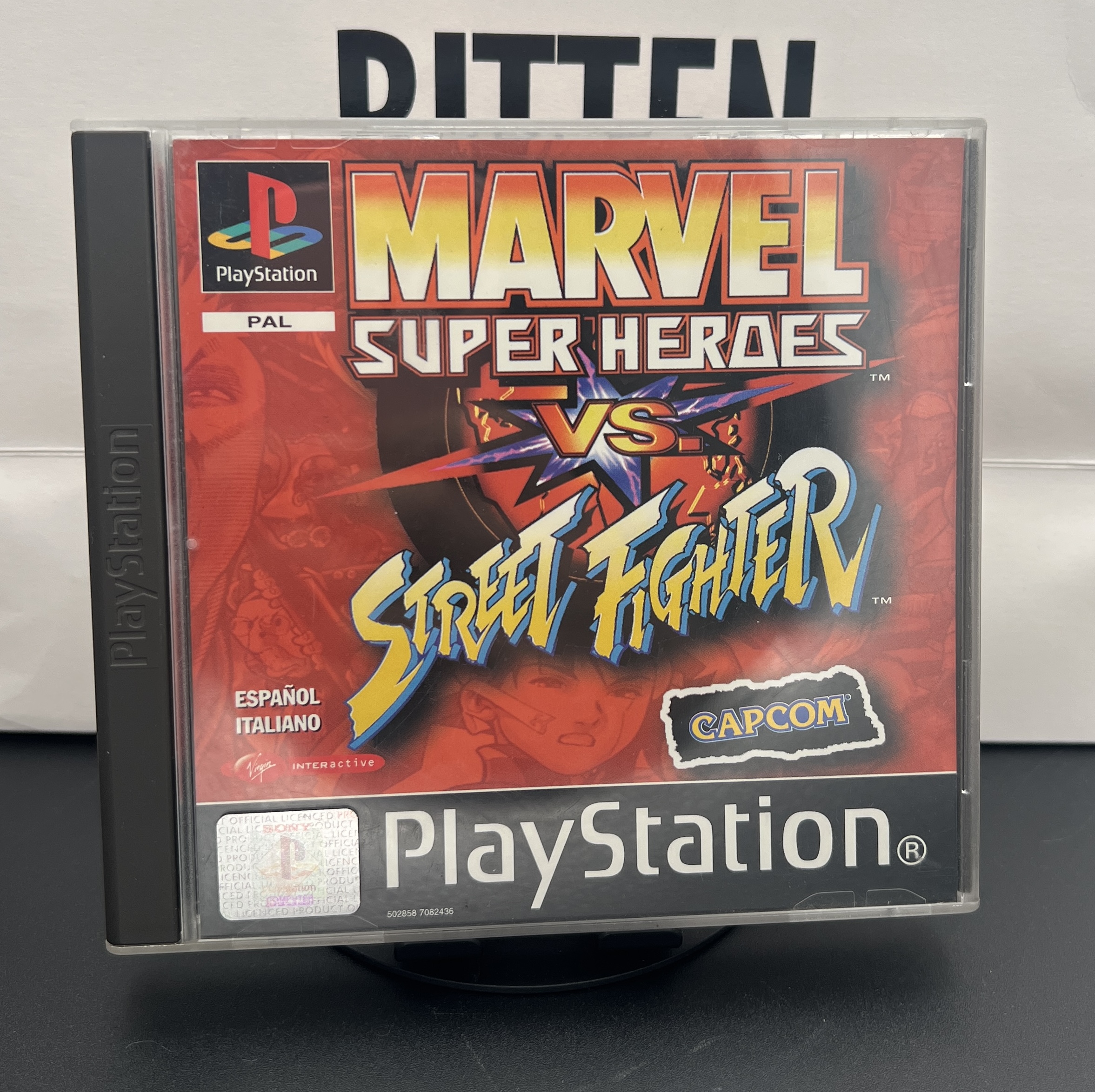 Marvel Super Heroes vs. Street Fighter - PlayStation 1 (PS1) - PAL España
