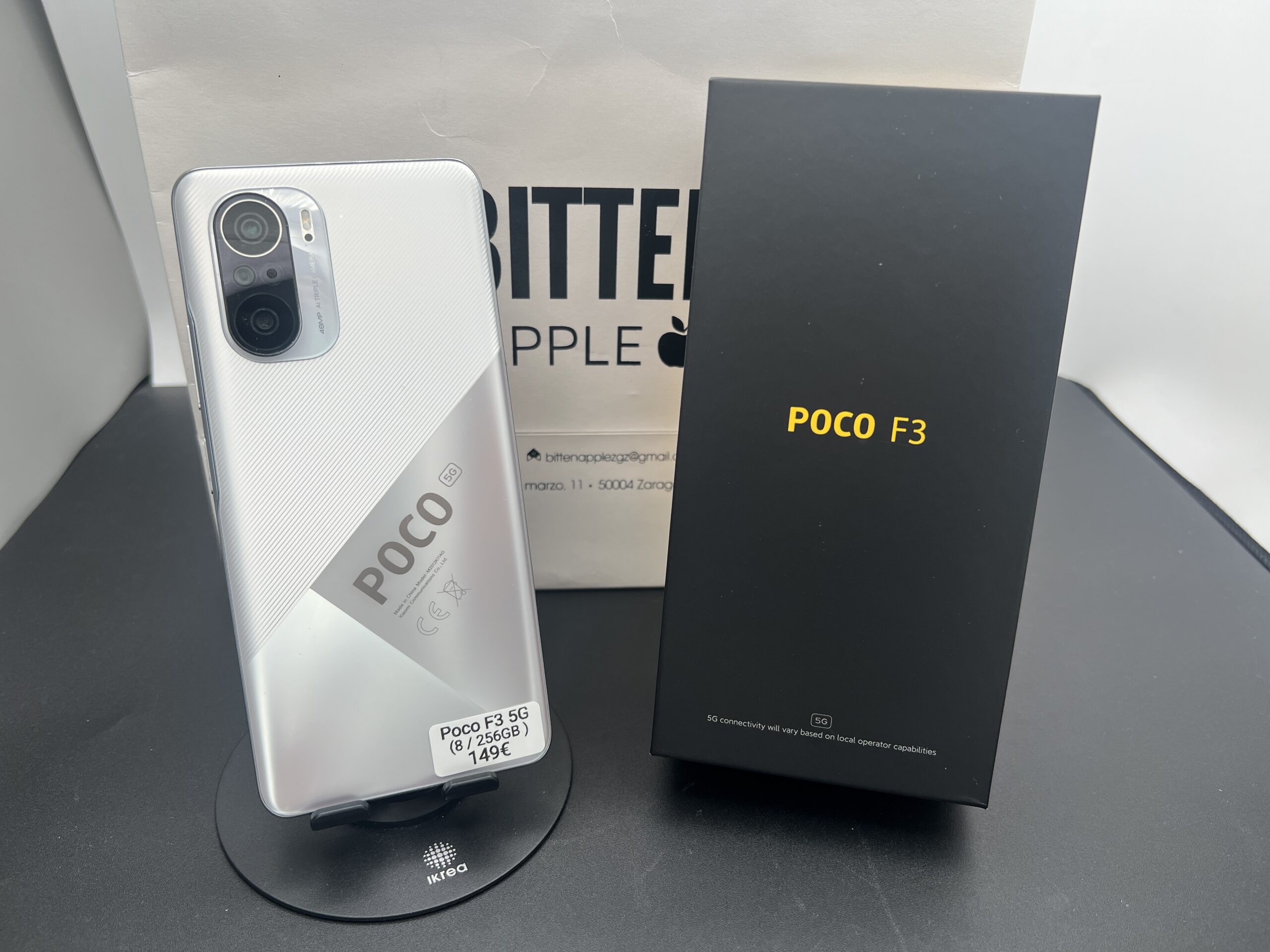 POCO F3 5G 256GB - Moonlight Silver
