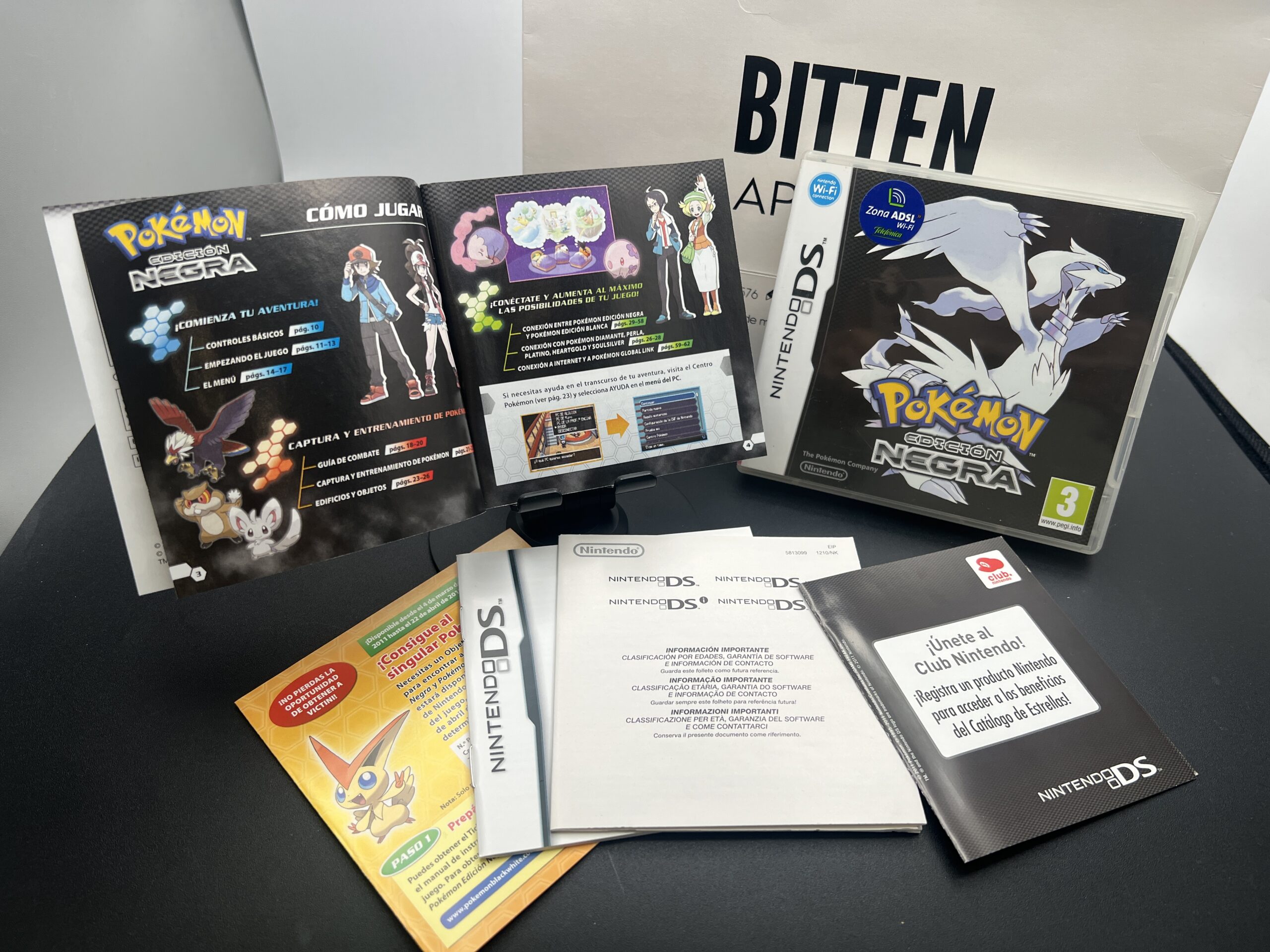 Pokémon Edición Negra - Nintendo DS - PAL España - Imagen 5
