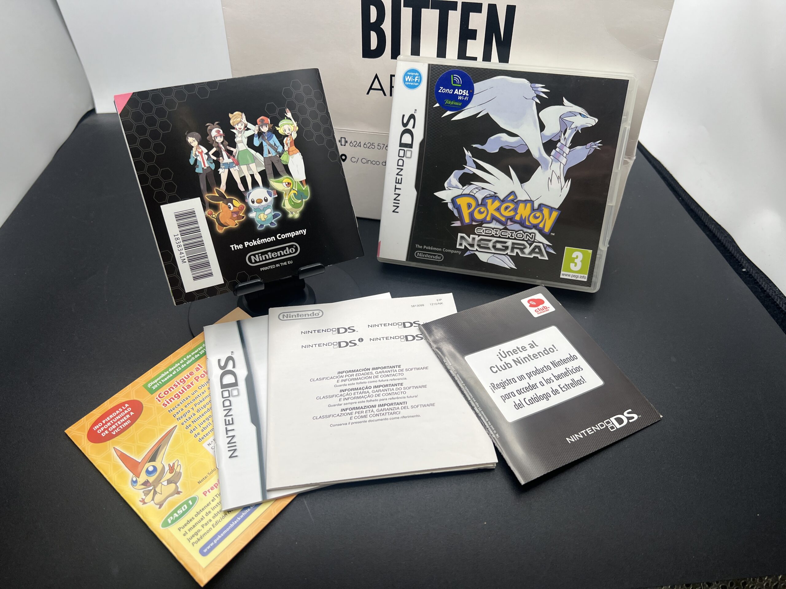 Pokémon Edición Negra - Nintendo DS - PAL España - Imagen 4