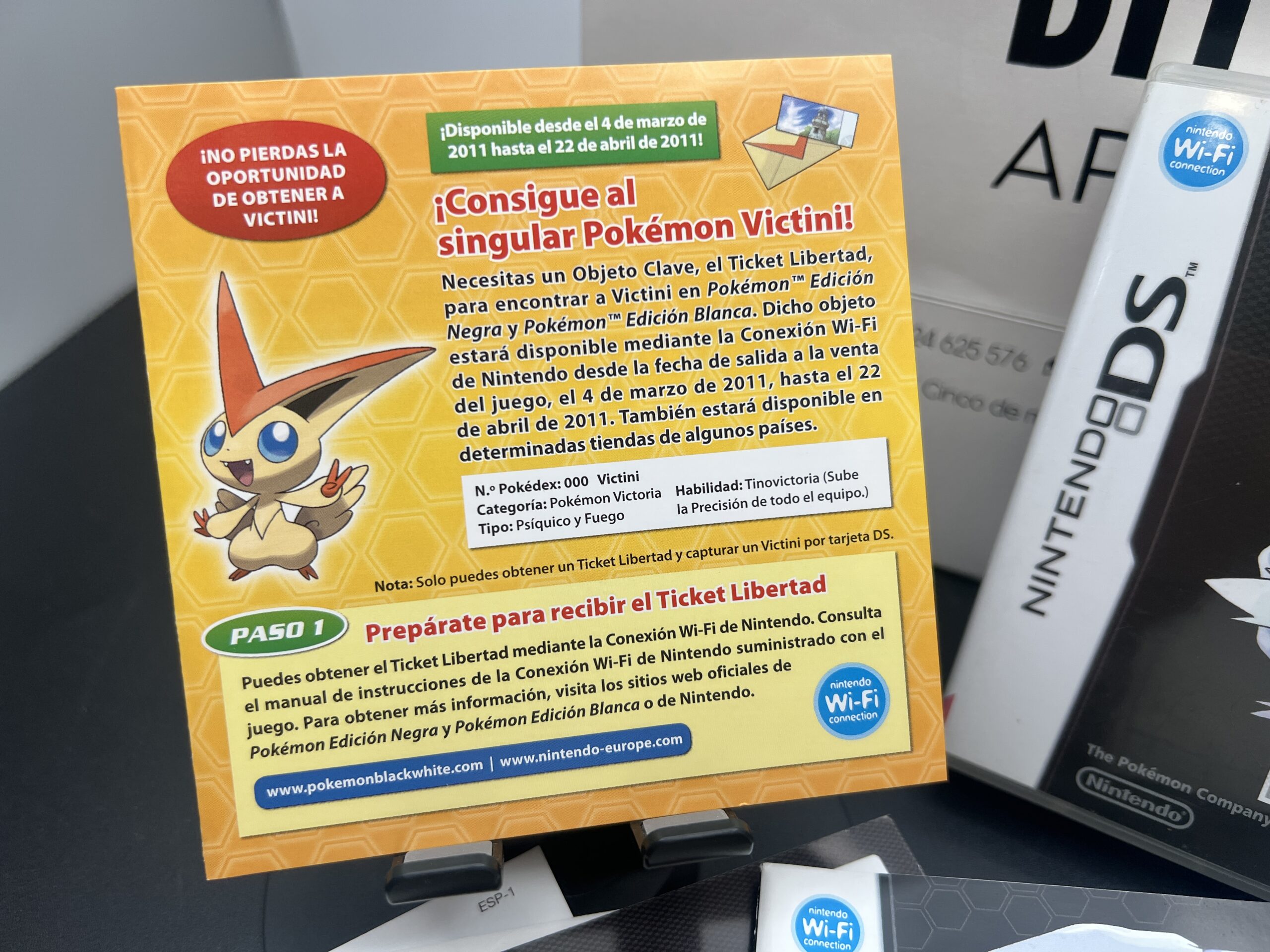 Pokémon Edición Negra - Nintendo DS - PAL España - Imagen 3