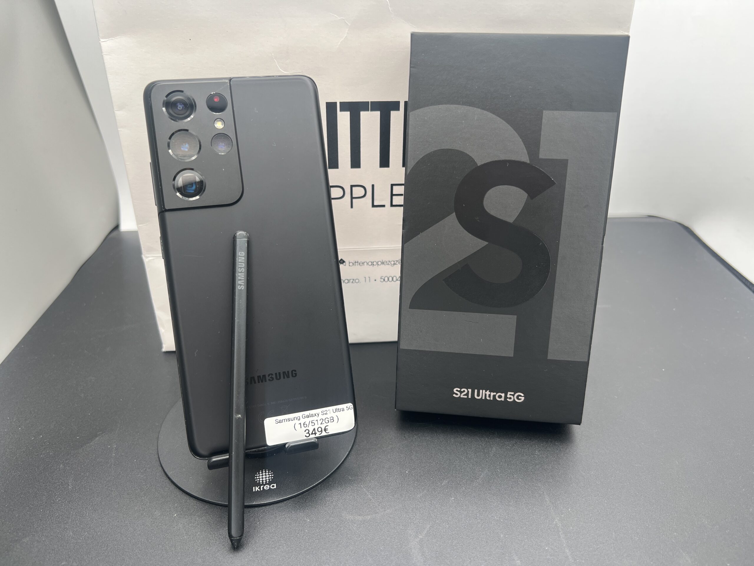 Samsung Galaxy S21 Ultra 5G - 16GB RAM - 512GB - Phantom Black