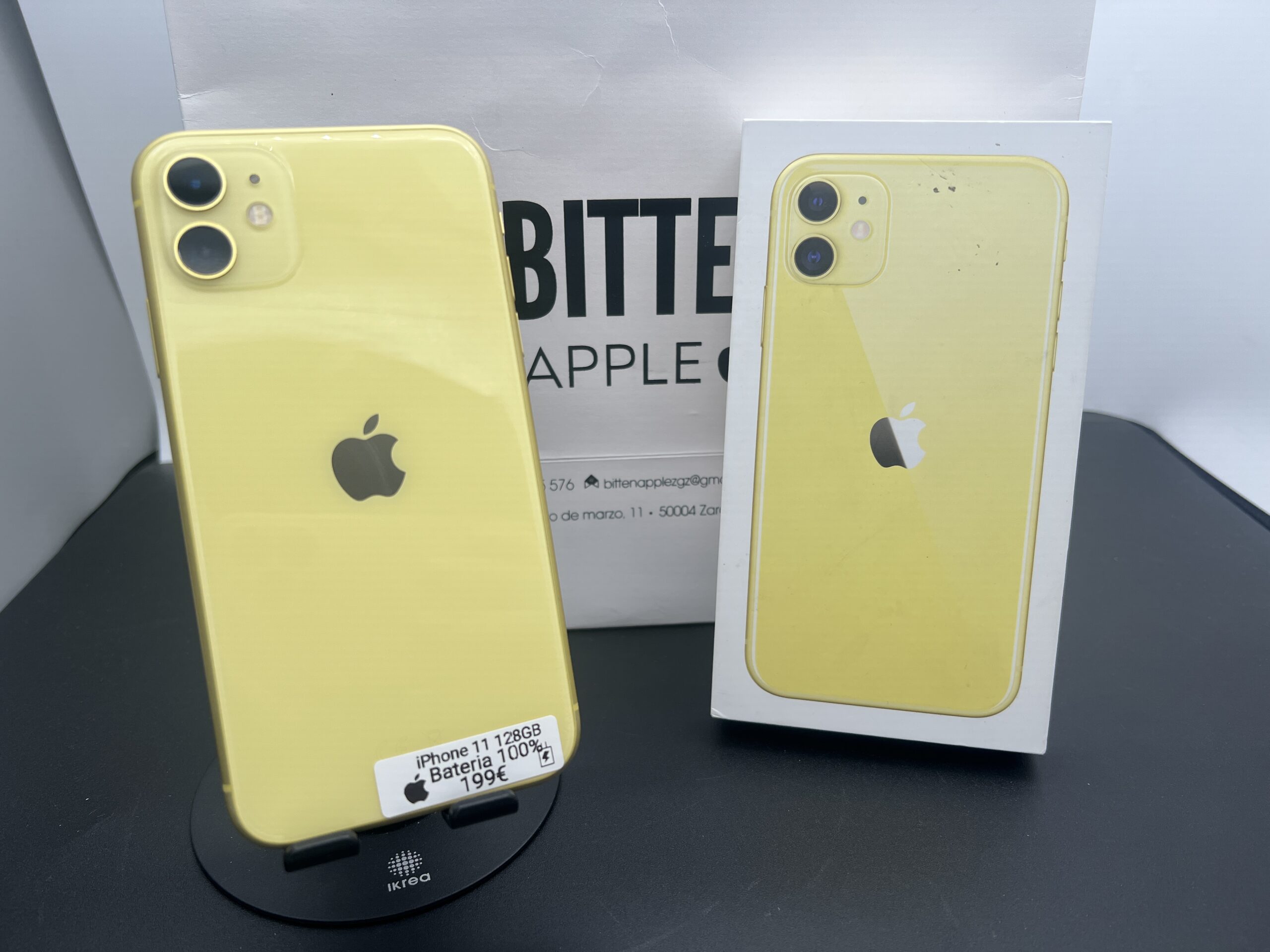 iPhone 11 128GB - Amarillo (Yellow) - Batería Nueva 100%