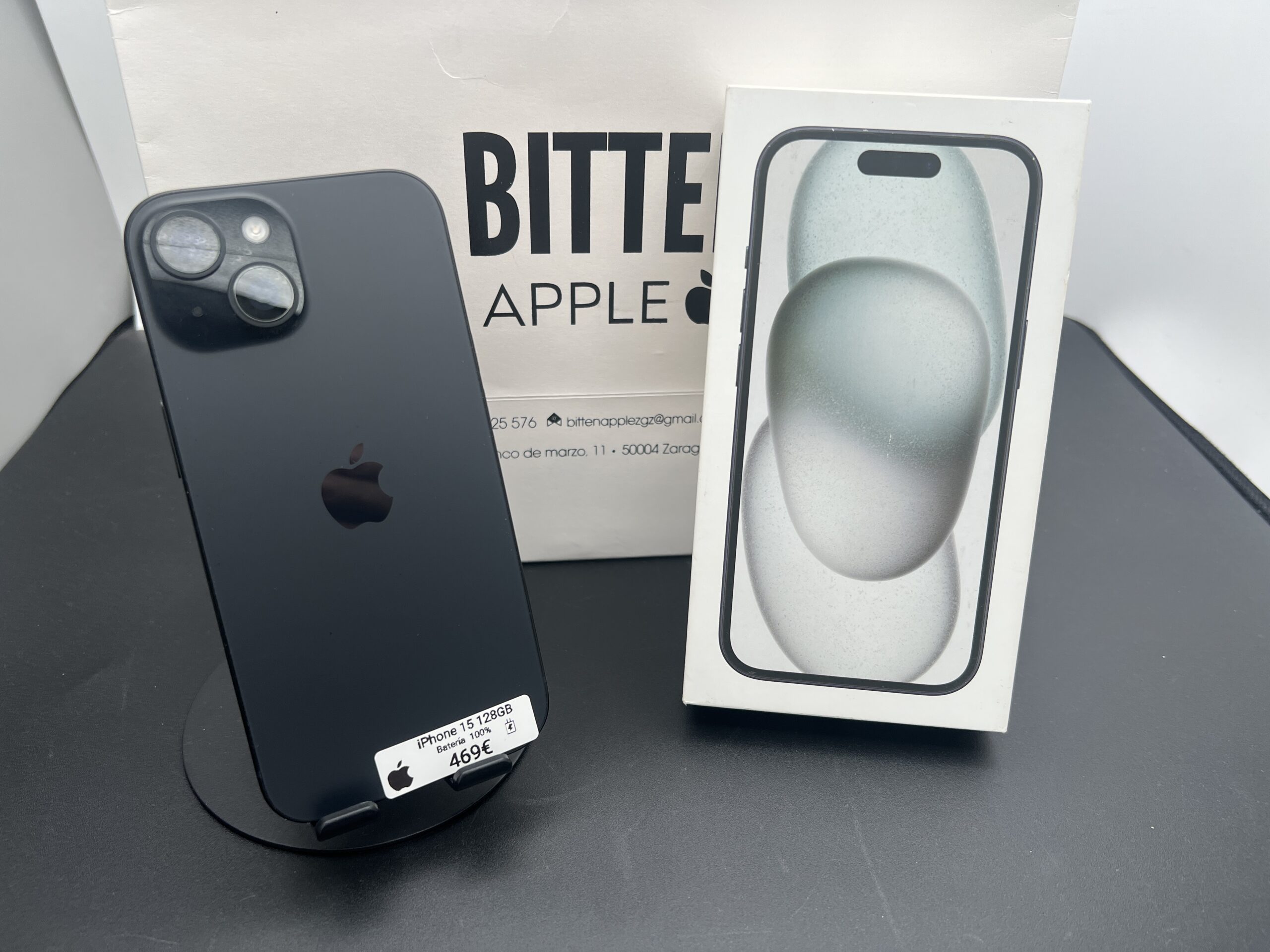 iPhone 15 128GB · Batería Nueva 100%