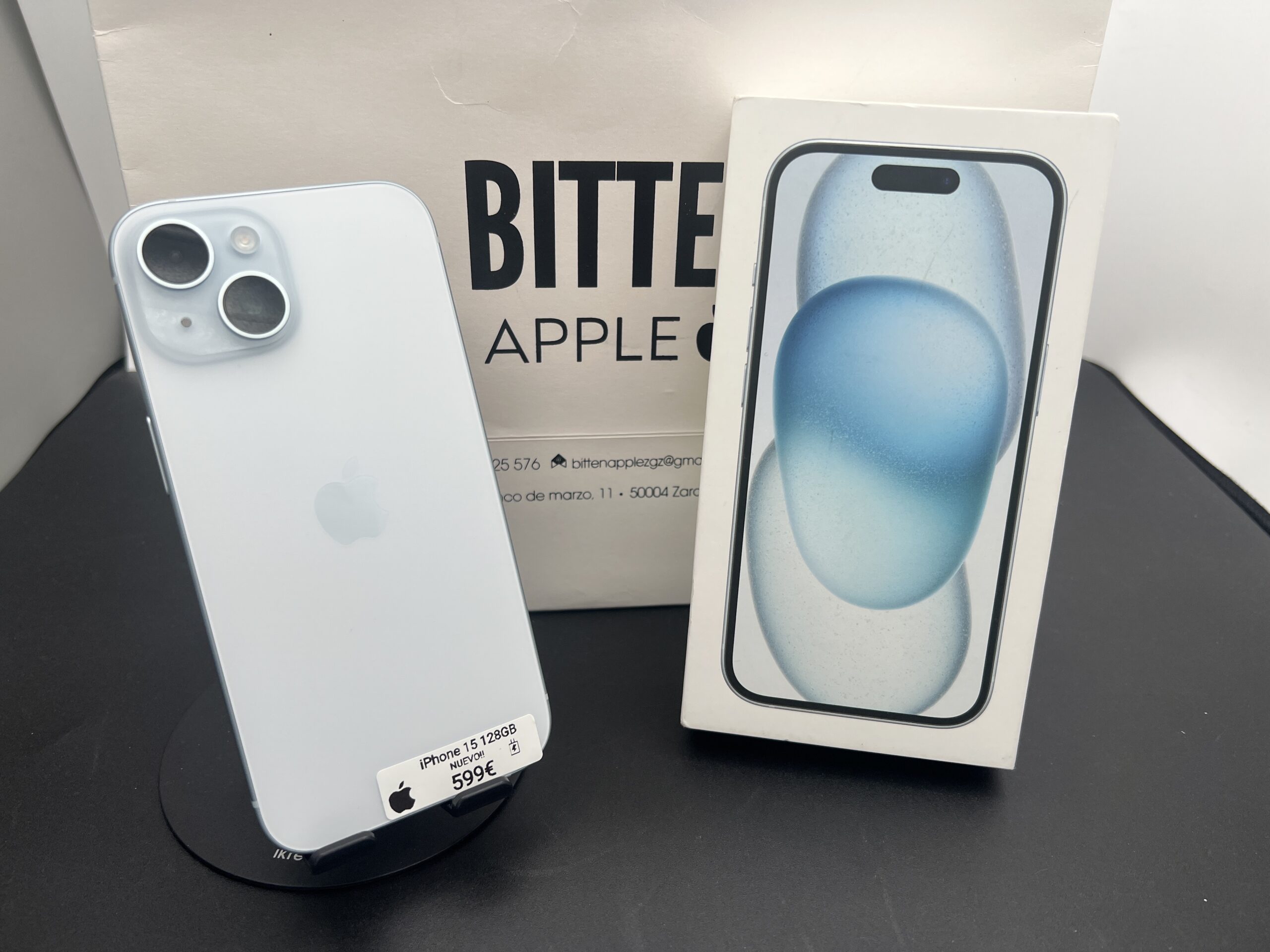 iPhone 15 128GB · Azul (Blue) · Nuevo