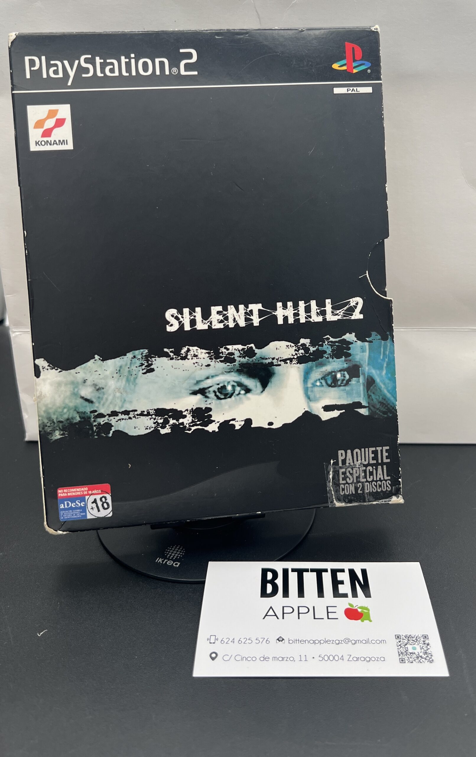 Silent Hill 2 (PlayStation 2) · Edición Especial 2 Discos (Caja de Cartón) · PAL España