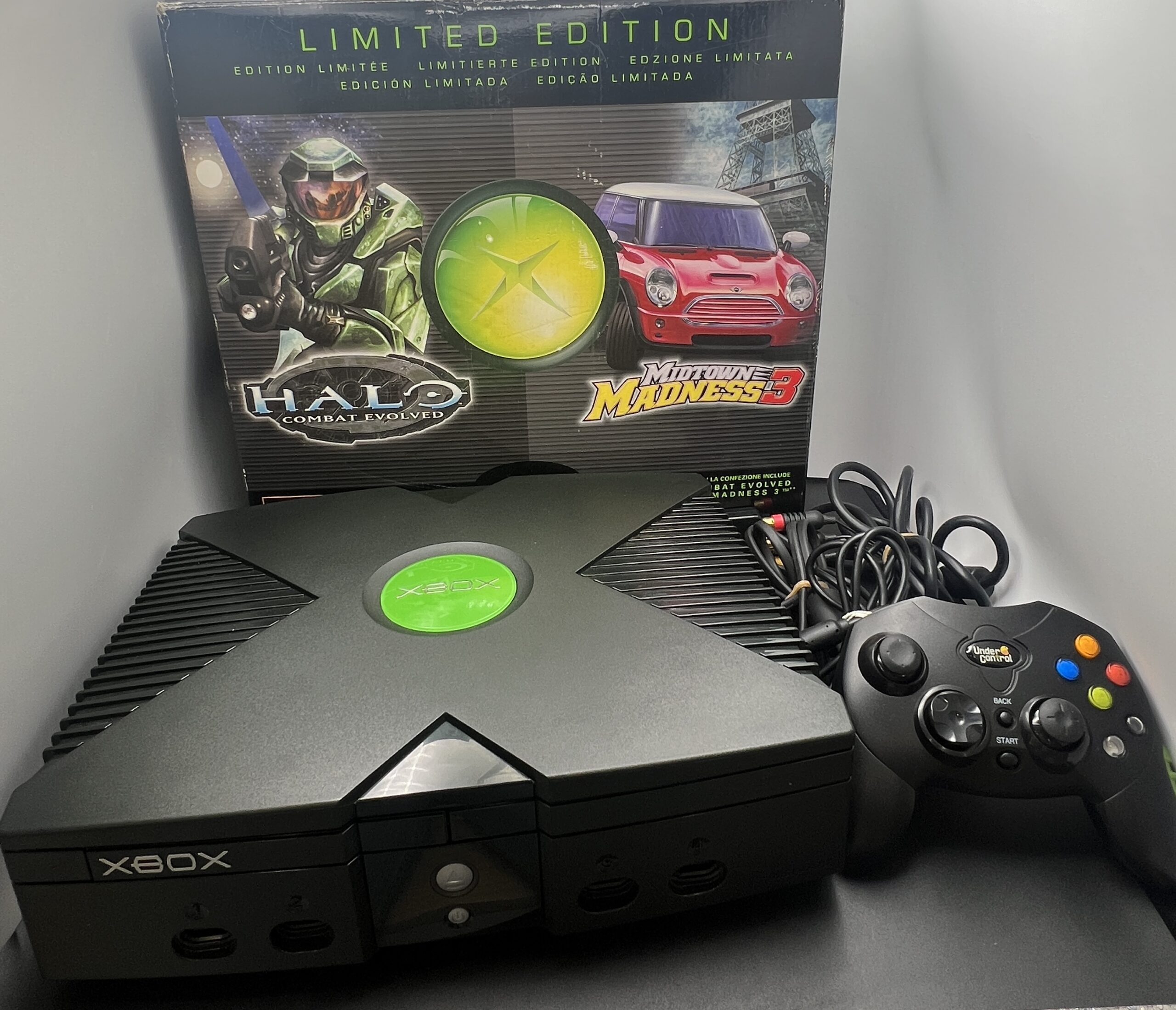 Consola Microsoft Xbox Original - Edición Especial "Halo: Combat Evolved"