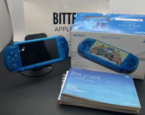 Consola Sony PSP 3000 · Vibrant Blue (Azul Vibrante) · Caja Original y Manuales