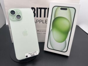 iPhone 15 128GB · Verde (Green) · Batería Nueva 100%