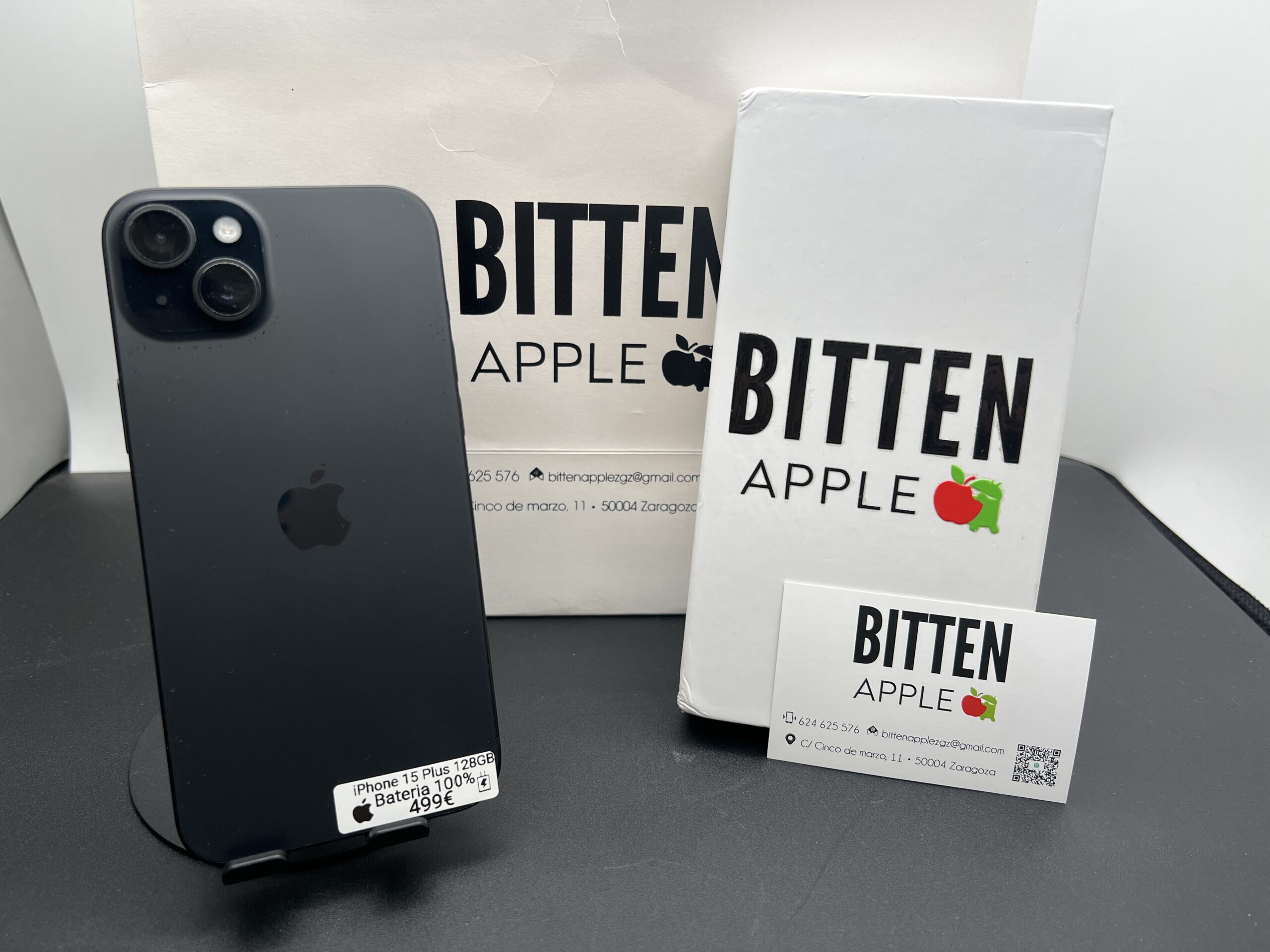 iPhone 15 Plus 128GB · Batería Original 100%