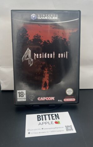 Resident Evil 4 (Nintendo GameCube) · Versión PAL · Carátula Original y Manual