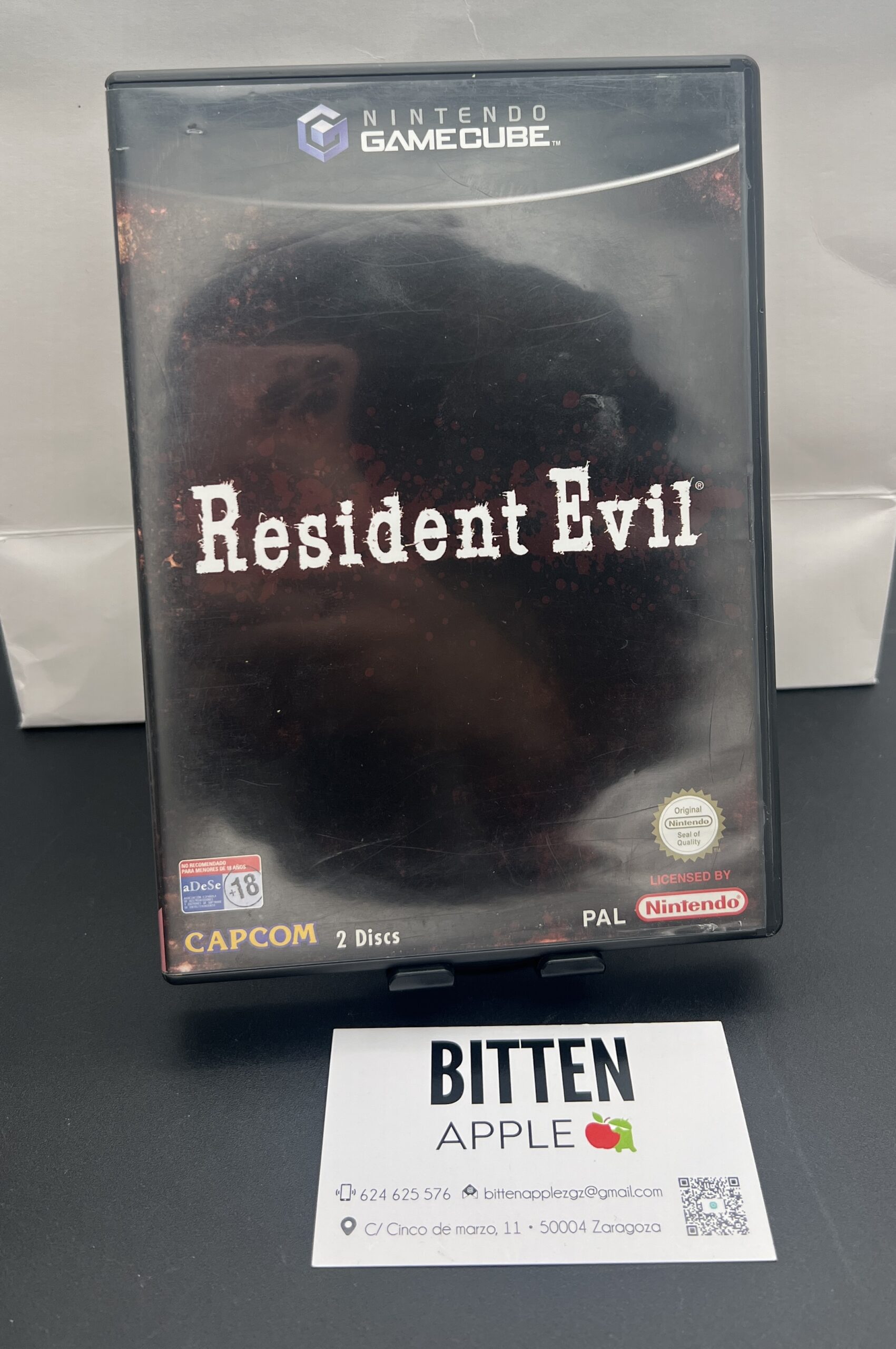 Resident Evil (Nintendo GameCube) · Versión PAL España · Carátula Original y Manual