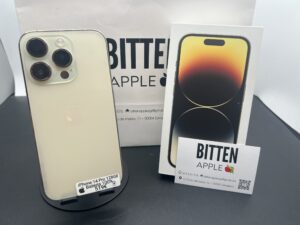 iPhone 14 Pro — 128 GB Gold — Batería Nueva al 100%