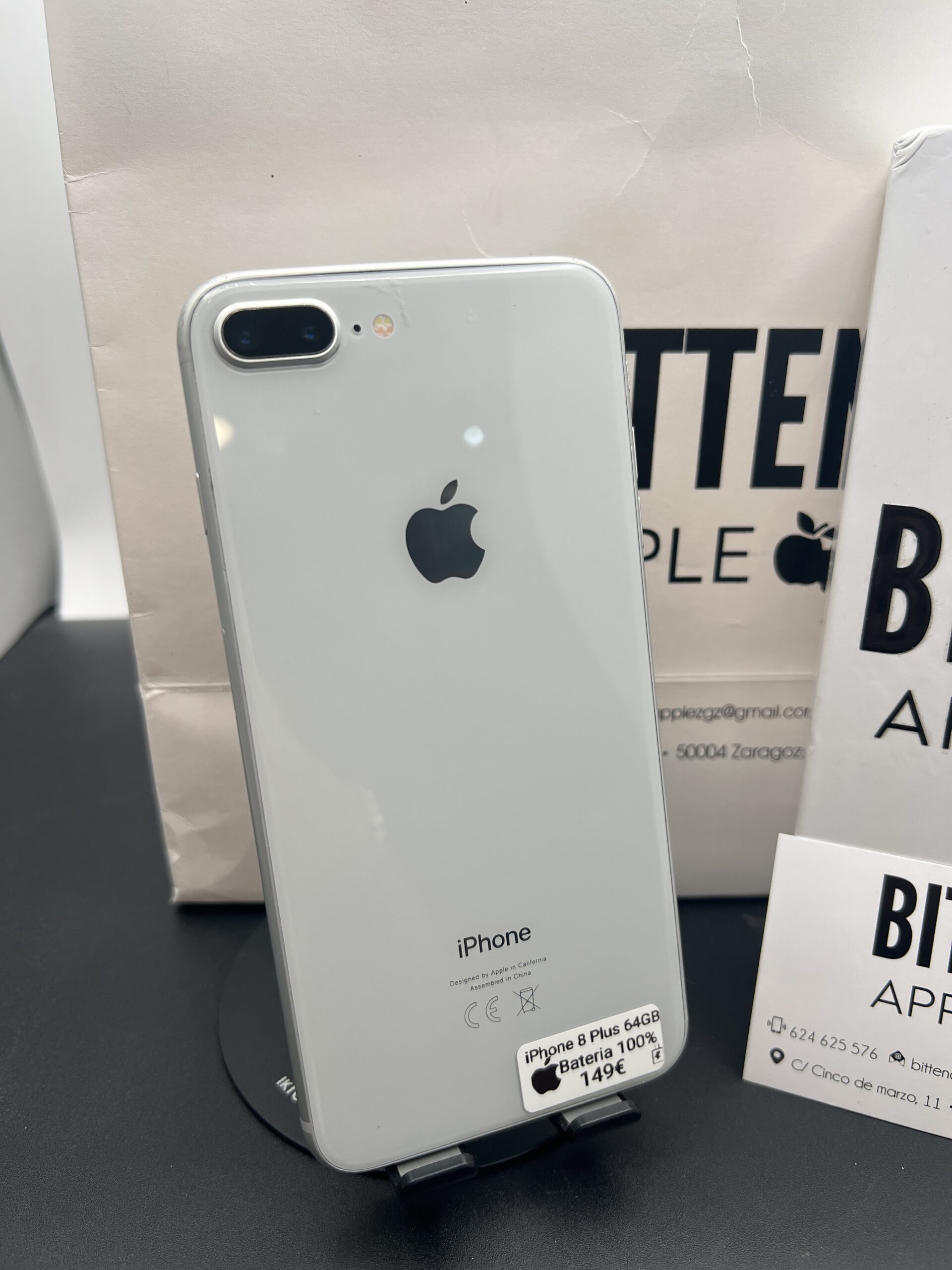 iPhone 8 Plus — 64 GB Grey — Batería Nueva al 100% - Imagen 6