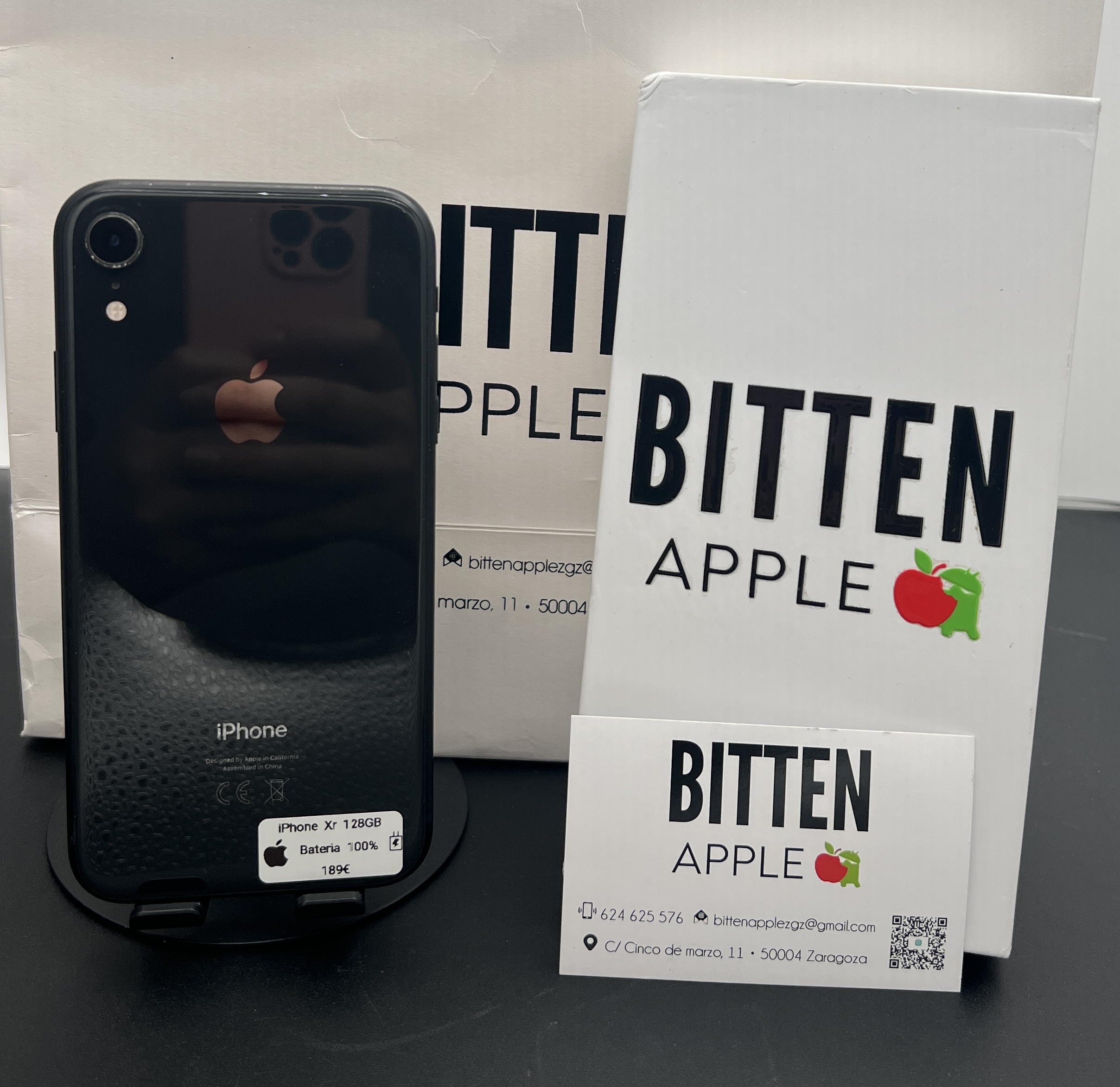 iPhone XR — 128 GB Black — Batería Nueva al 100%
