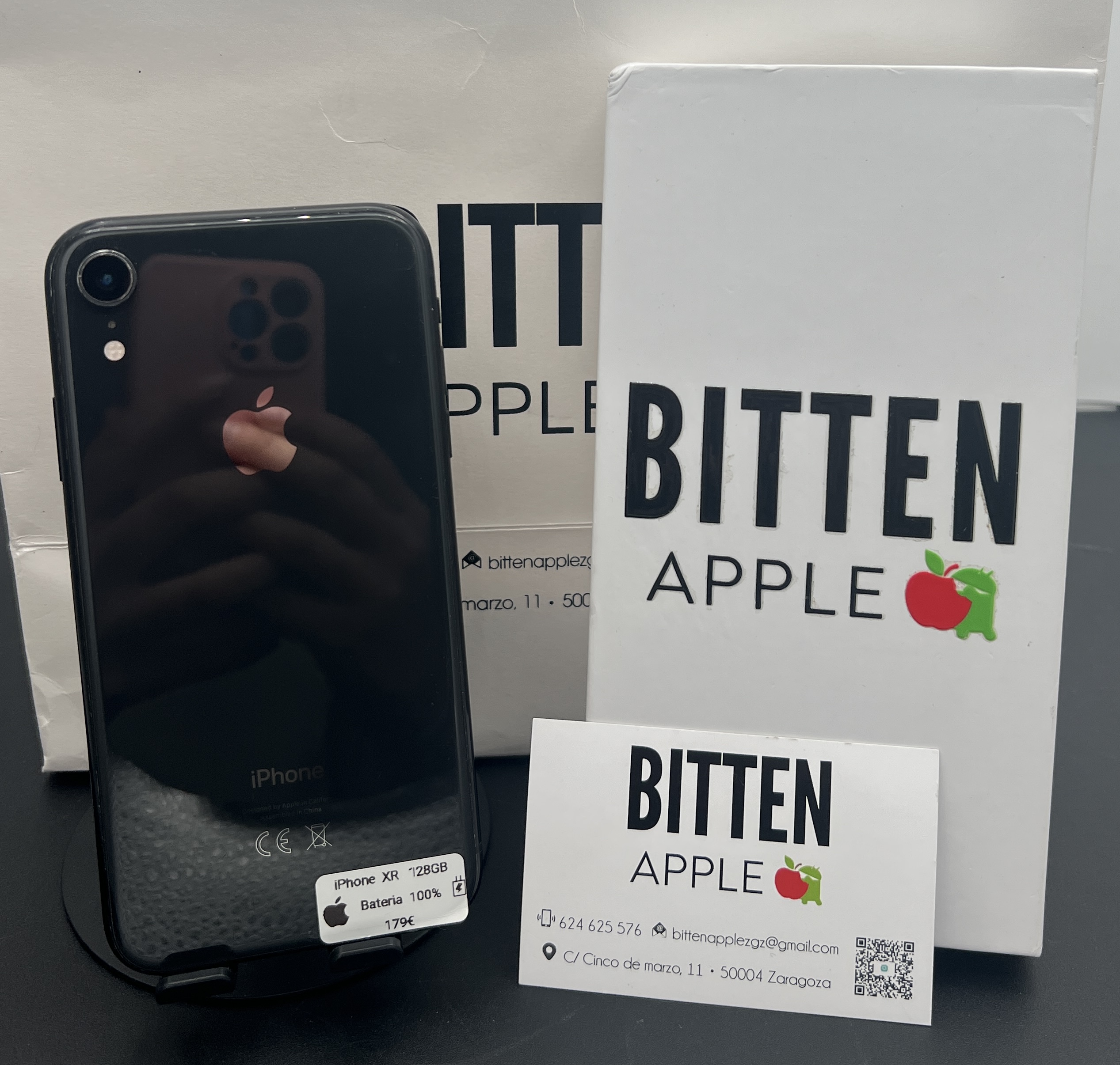 iPhone XR — 128 GB Black — Batería Nueva al 100%
