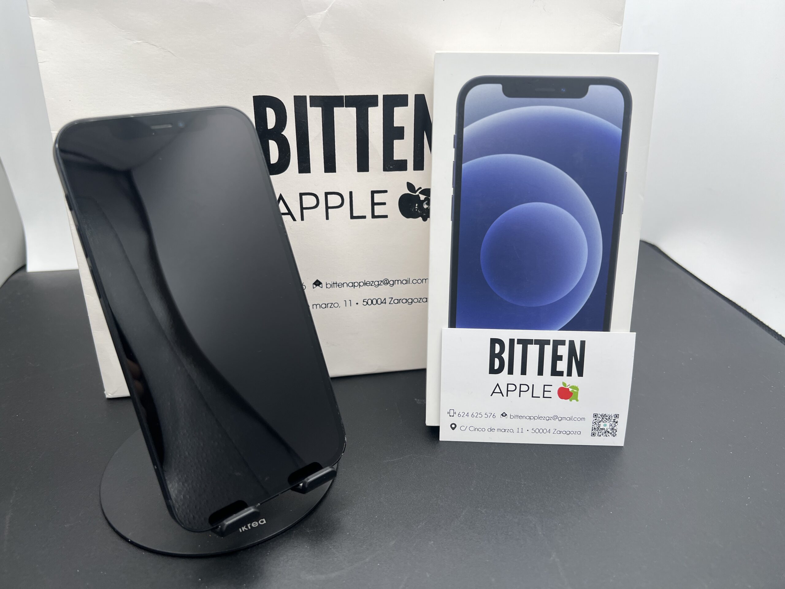 iPhone 12 128GB · Negro (Black) · Batería Nueva 100% - Imagen 7