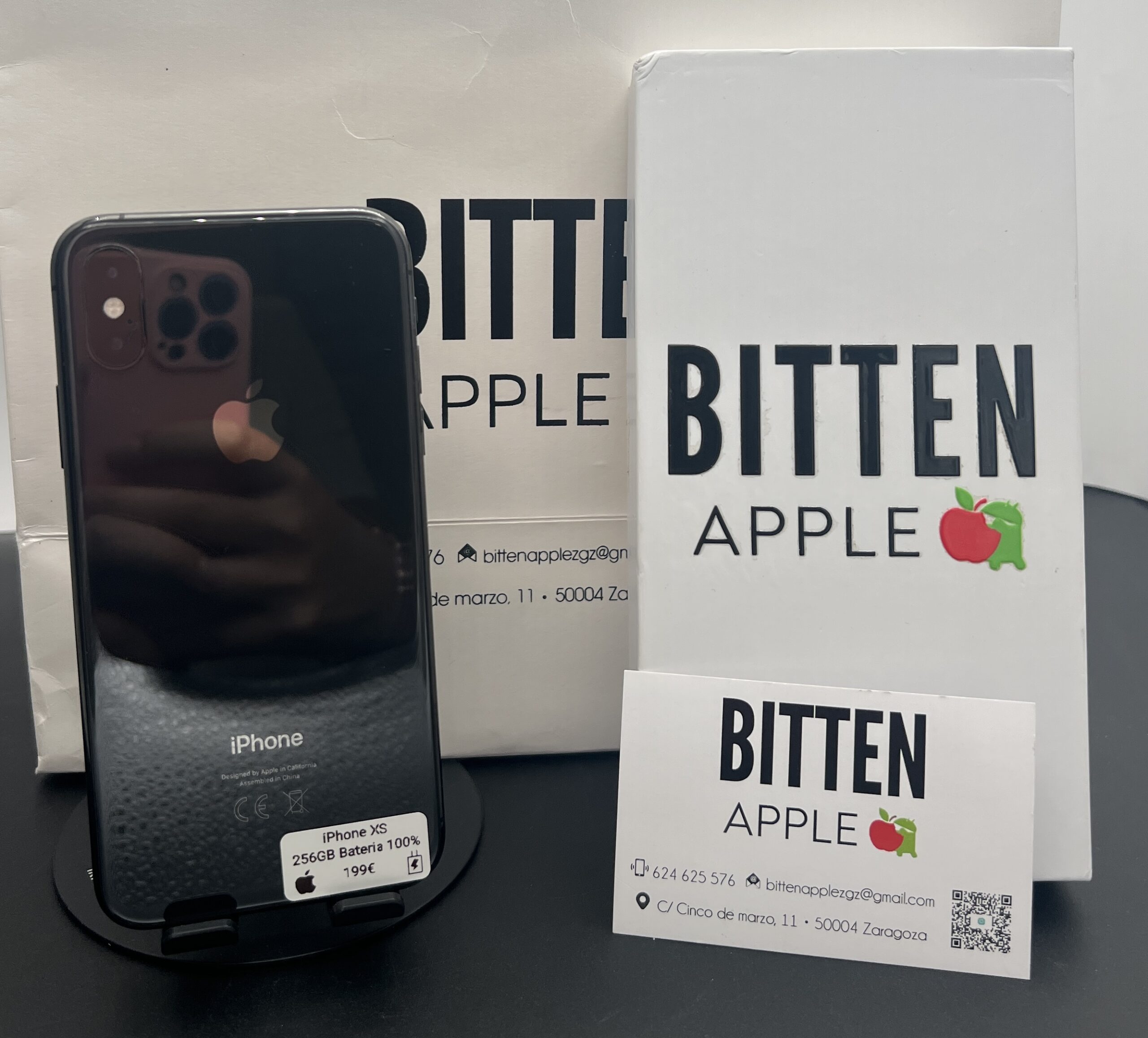 iPhone XS — 256 GB Black — Batería Nueva al 100%
