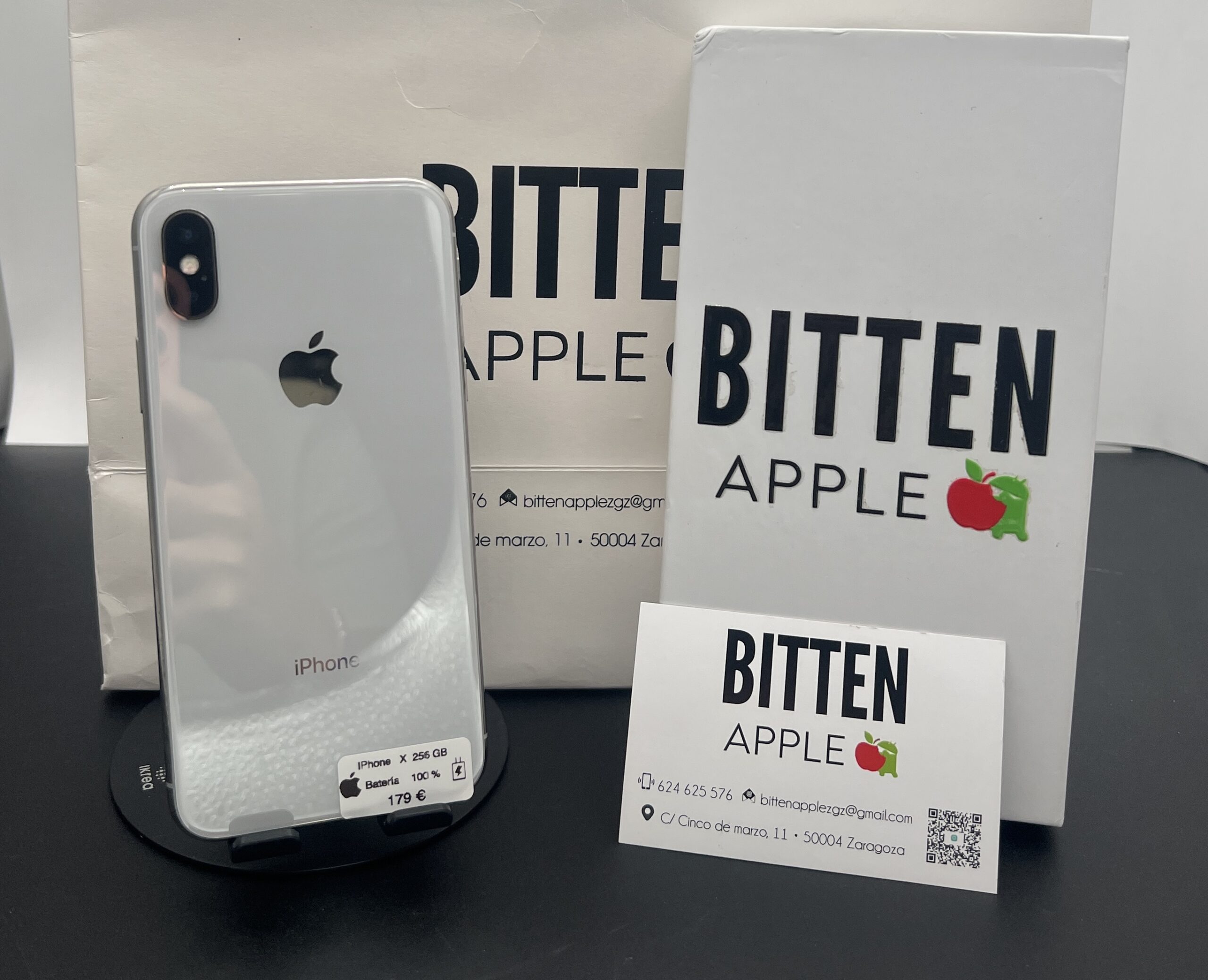 iPhone X — 256 GB Grey — Batería Nueva al 100%